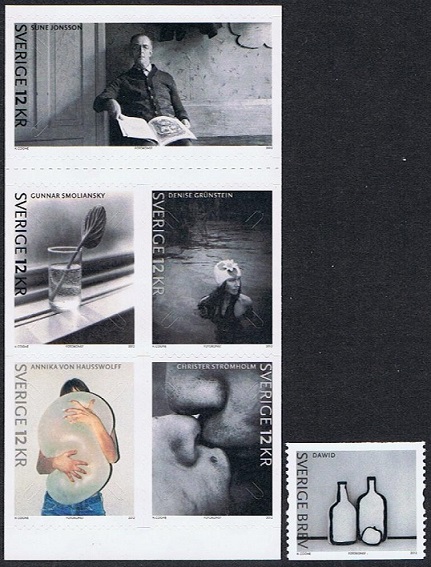 Sverige Afa: 2829-33+2834 - Svensk fotokunst **