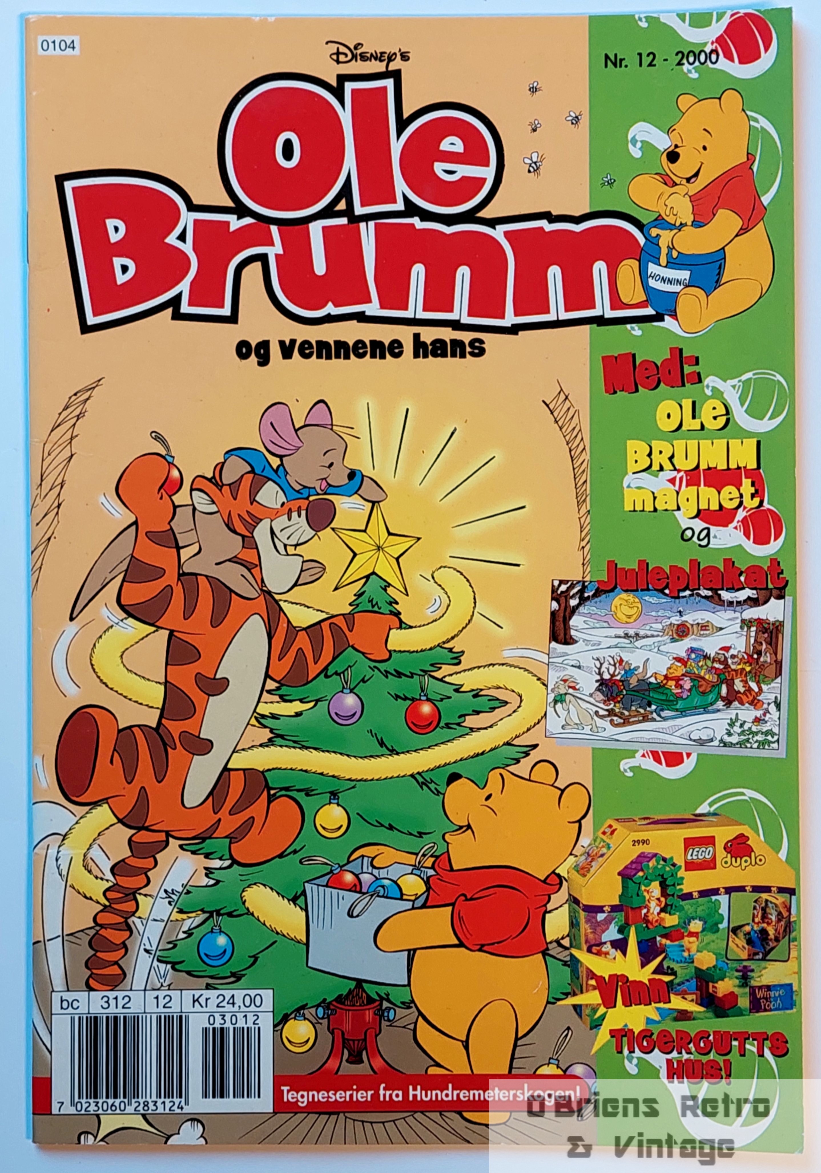 Ole Brumm og vennene hans - 2000 - Nr. 12 - Tegneserier fra Hundremeterskogen