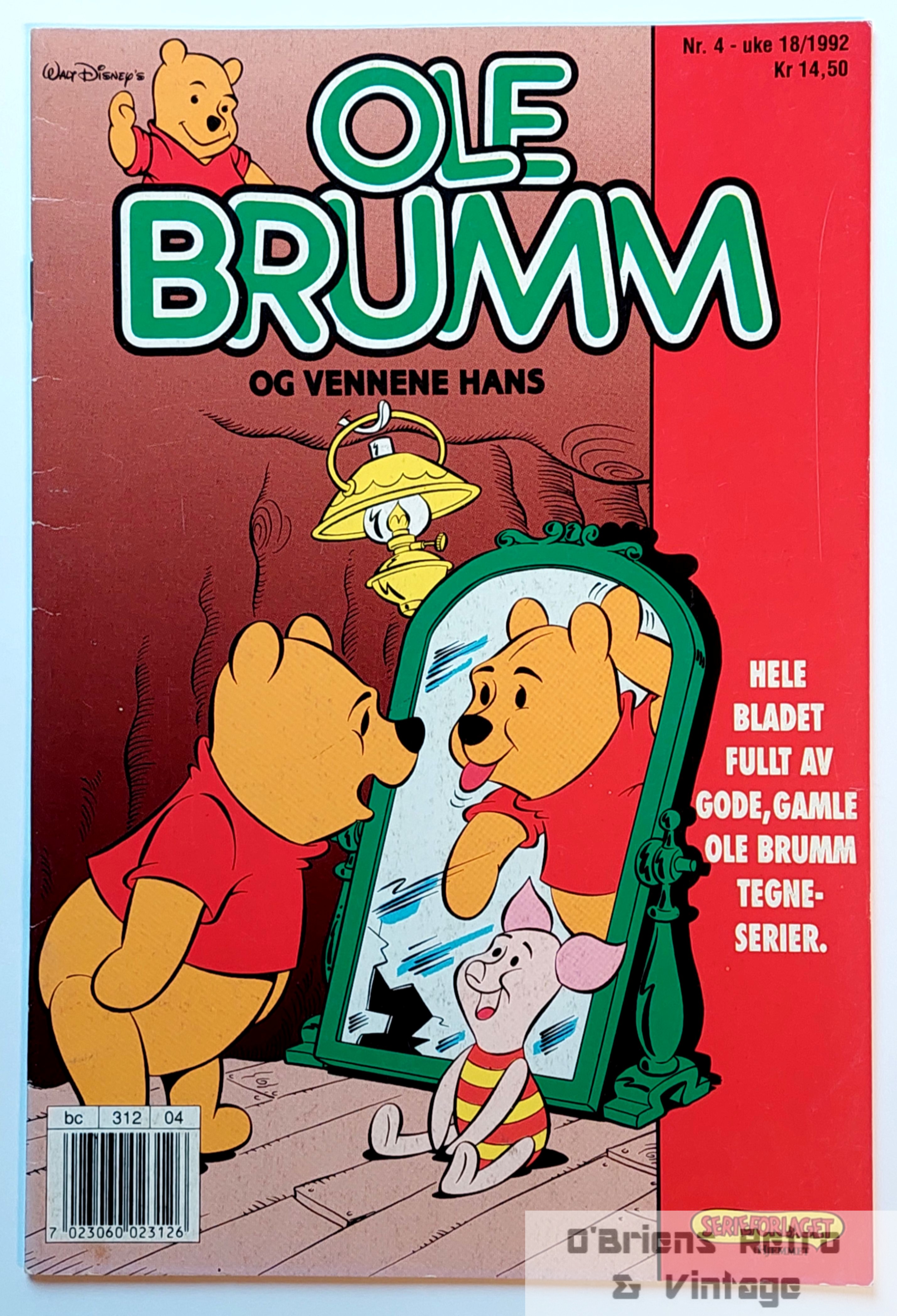 Ole Brumm og vennene hans - 1992 - Nr. 4 - Hjelpende hender