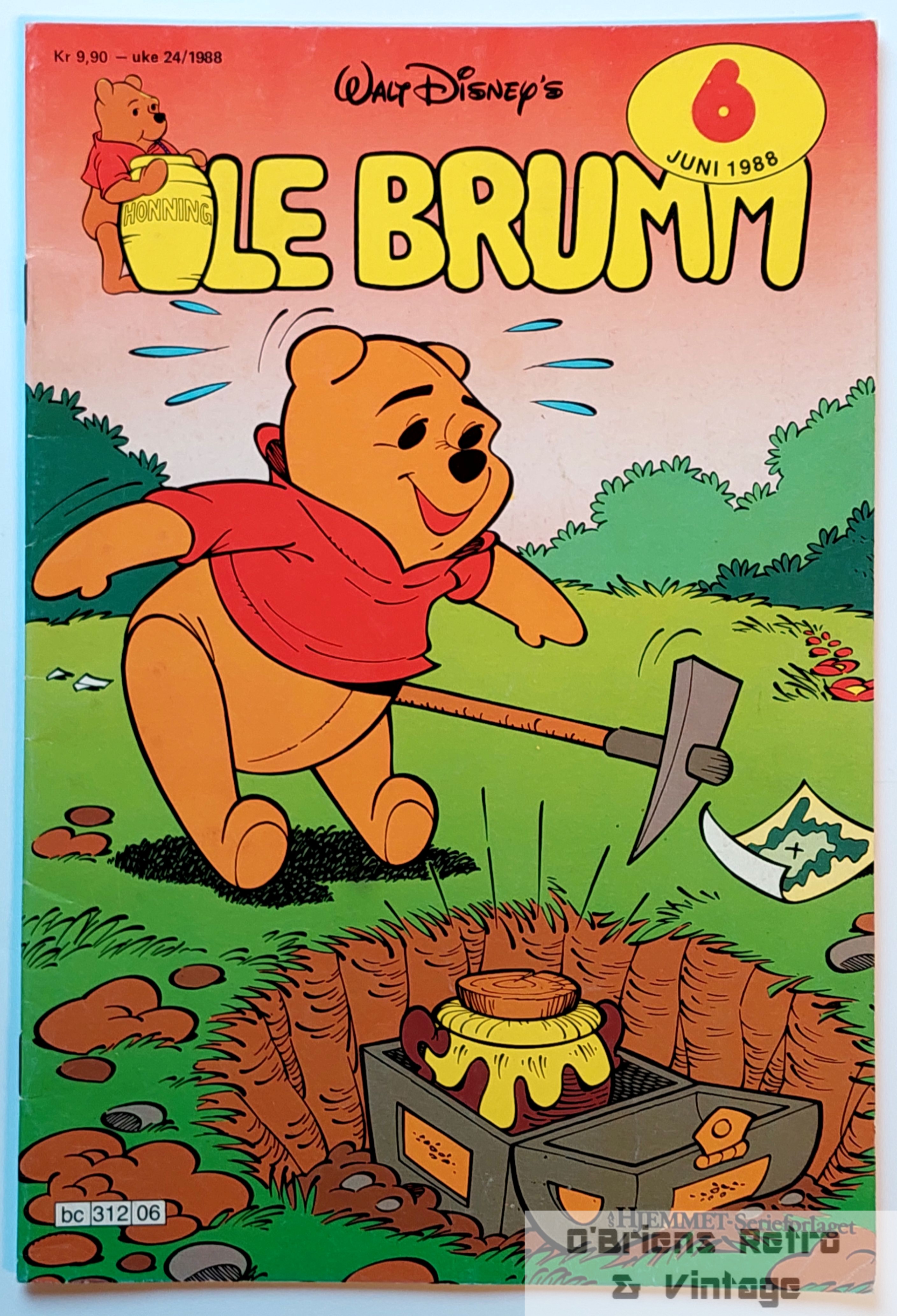 Ole Brumm - 1988 - Nr. 6 - For mye vårrengjøring