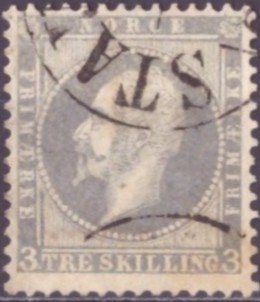 NK 3. PENT RUNDSTEMPLA M/BUE. (550,-)