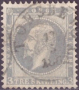 NK 3. PENT RUNDSTEMPLA=TØNSBERG 13-5-1862=