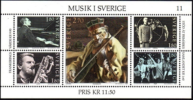 Sverige Afa: 1245-49 - Musikk i Sverige **