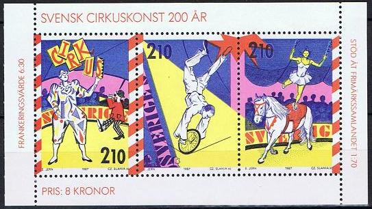 Sverige Afa: 1420-22 - Svensk sirkuskunst i 200 år **