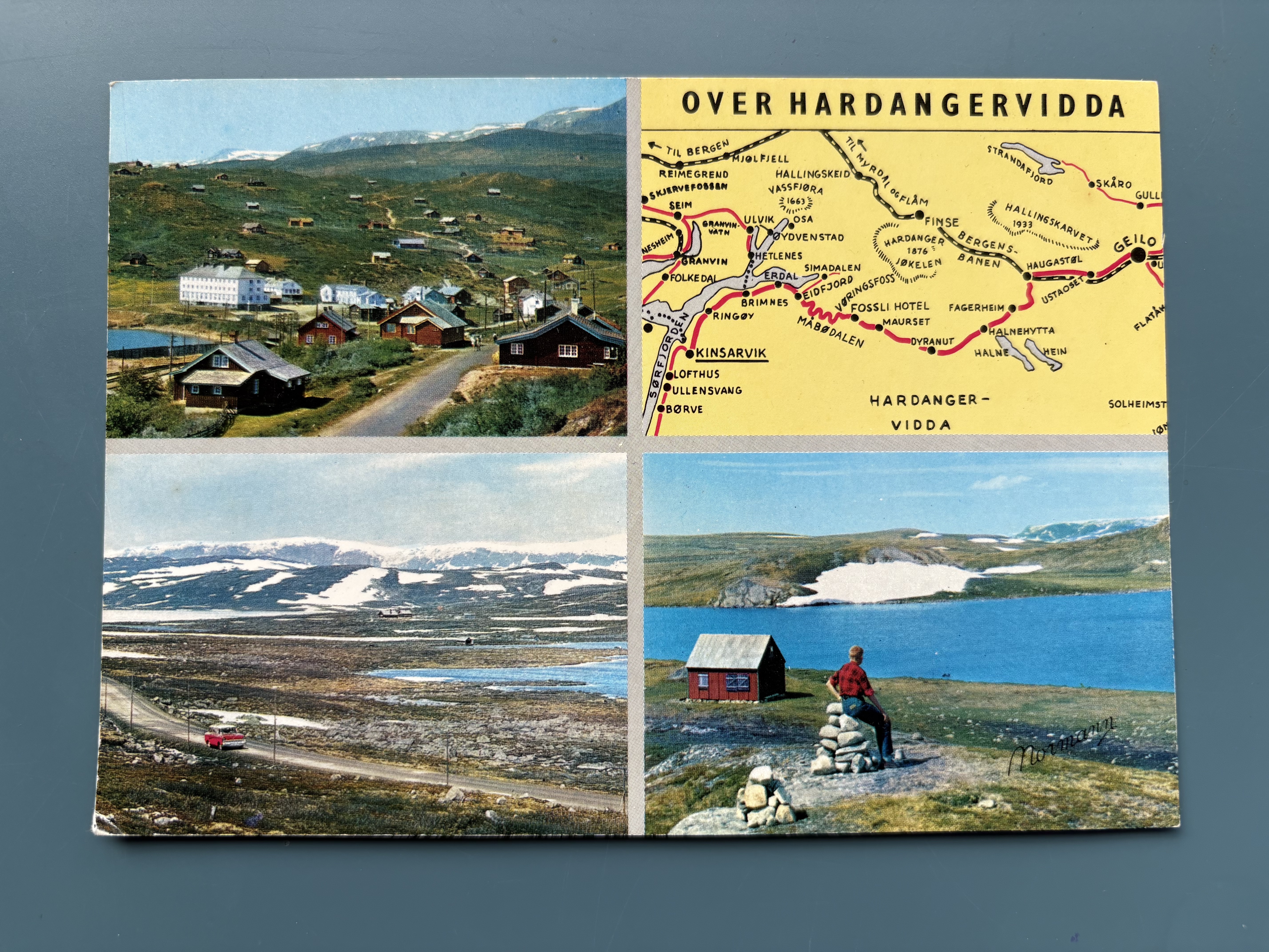 Bodø, Domkirken - stemplet Hammerfest 13-7-63