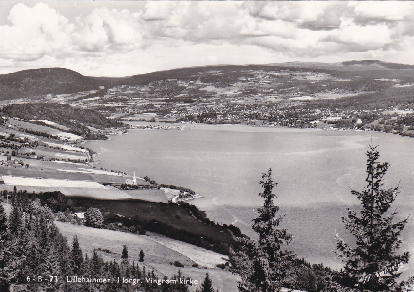 Lillehammer. I forgr. Vingrom kirke ( Normann 6-B-73)