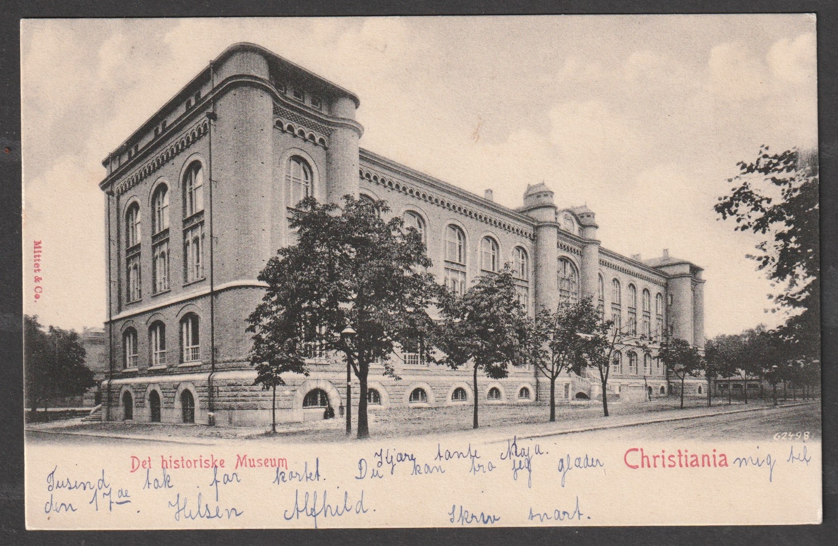Det historiske Museum. Mittet