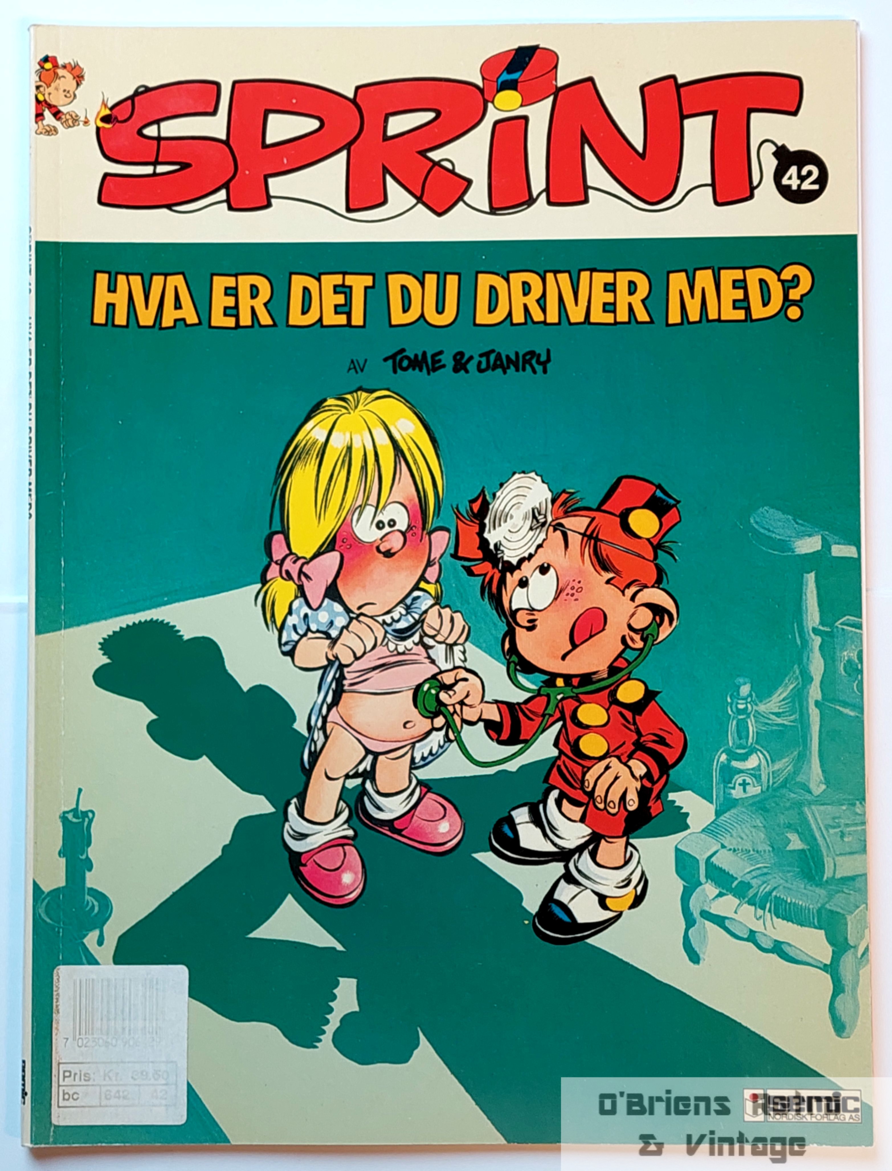 Sprint - Nr. 42 - Hva er det du driver med? - 1993