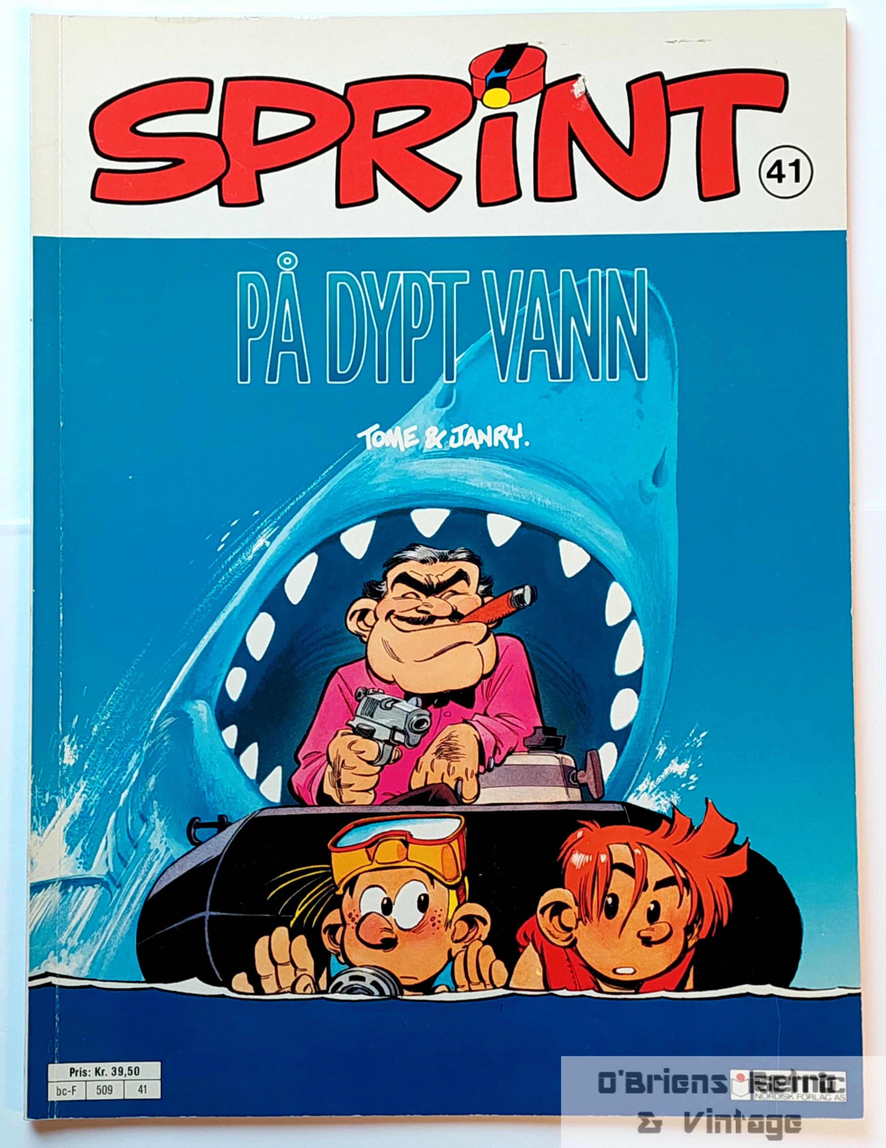 Sprint - Nr. 41 - På dypt vann - 1992