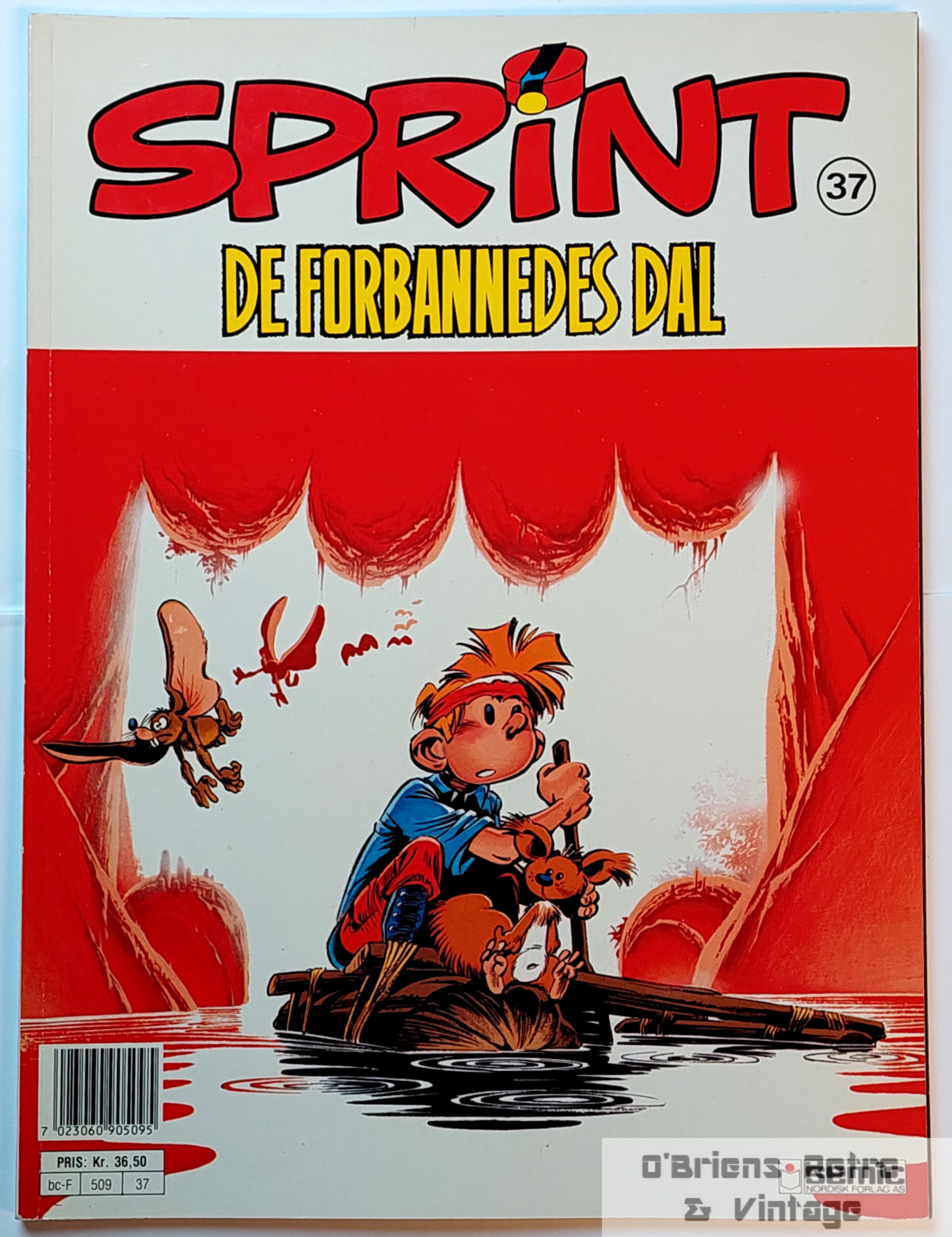 Sprint - Nr. 37 - De forbannedes dal - Semic - 1990