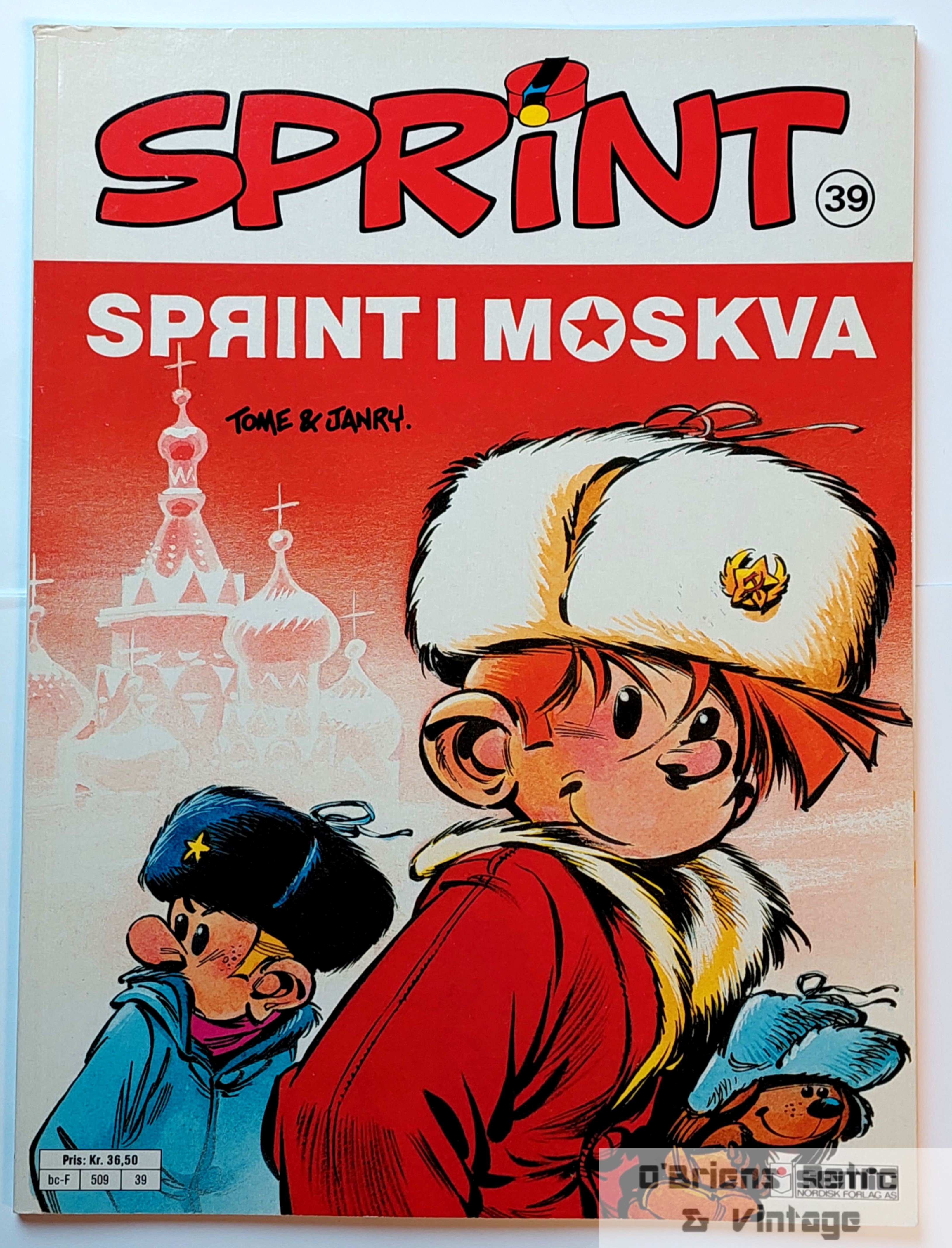 Sprint - Nr. 39 - Sprint i Moskva - Semic - 1991
