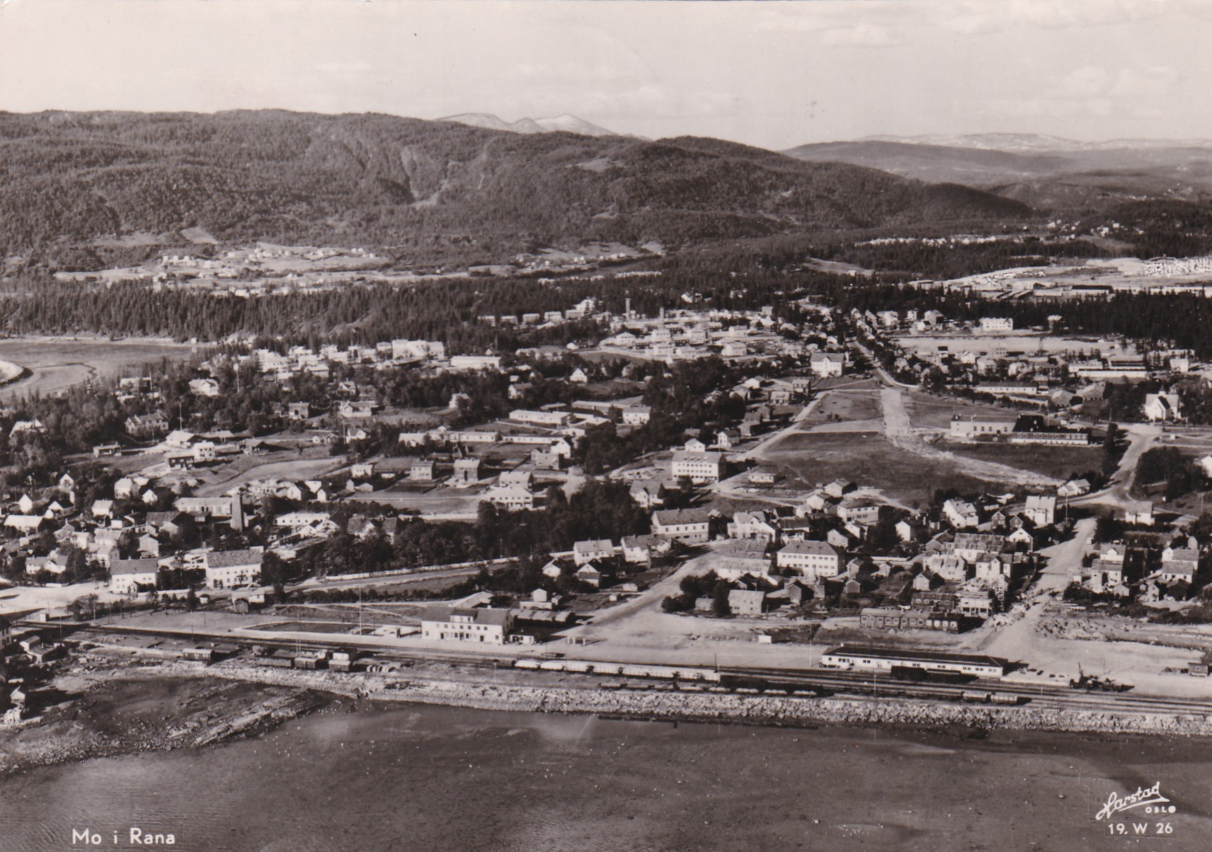 Mo i Rana ( Harstad 19 W 26) stp MO 11-1-51