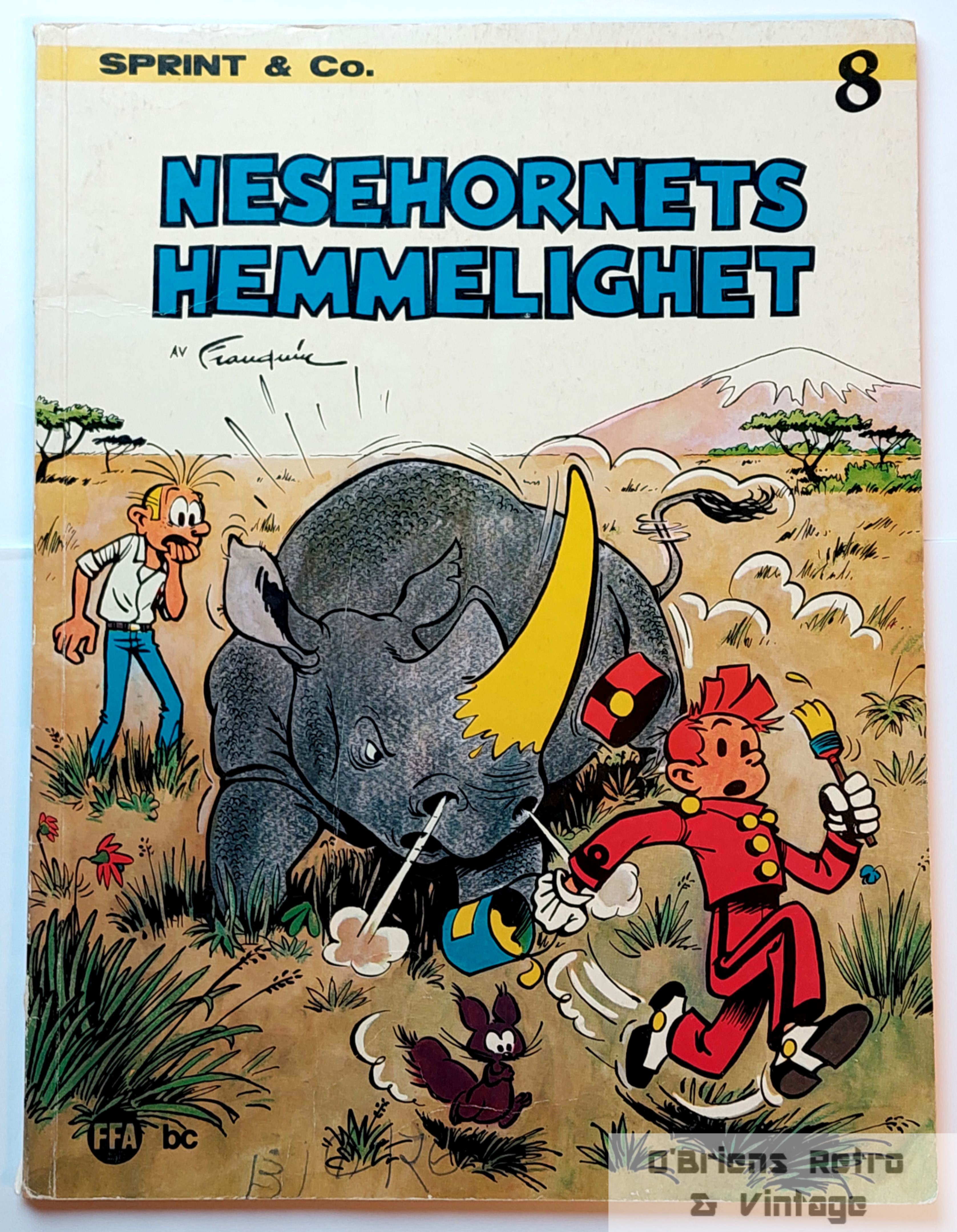 Sprint & Co. - Nr. 8 - Nesehornets hemmelighet - 1975