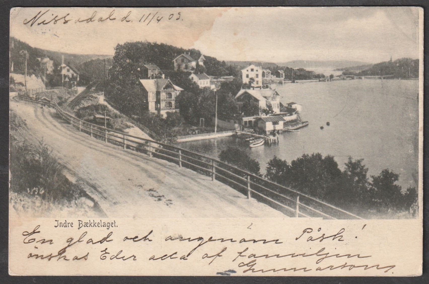 Indre Bækkelaget. Oscar E. Kull 3836