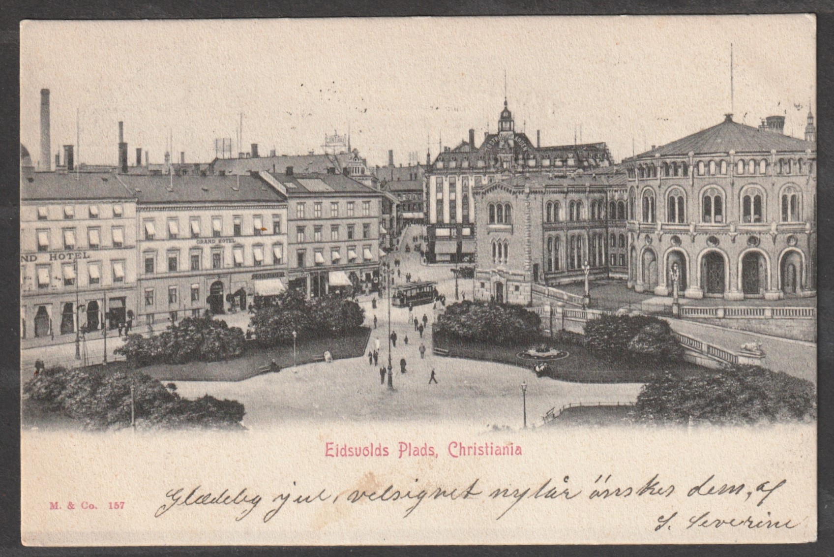 Eidsvolds Plads. Mittet 157