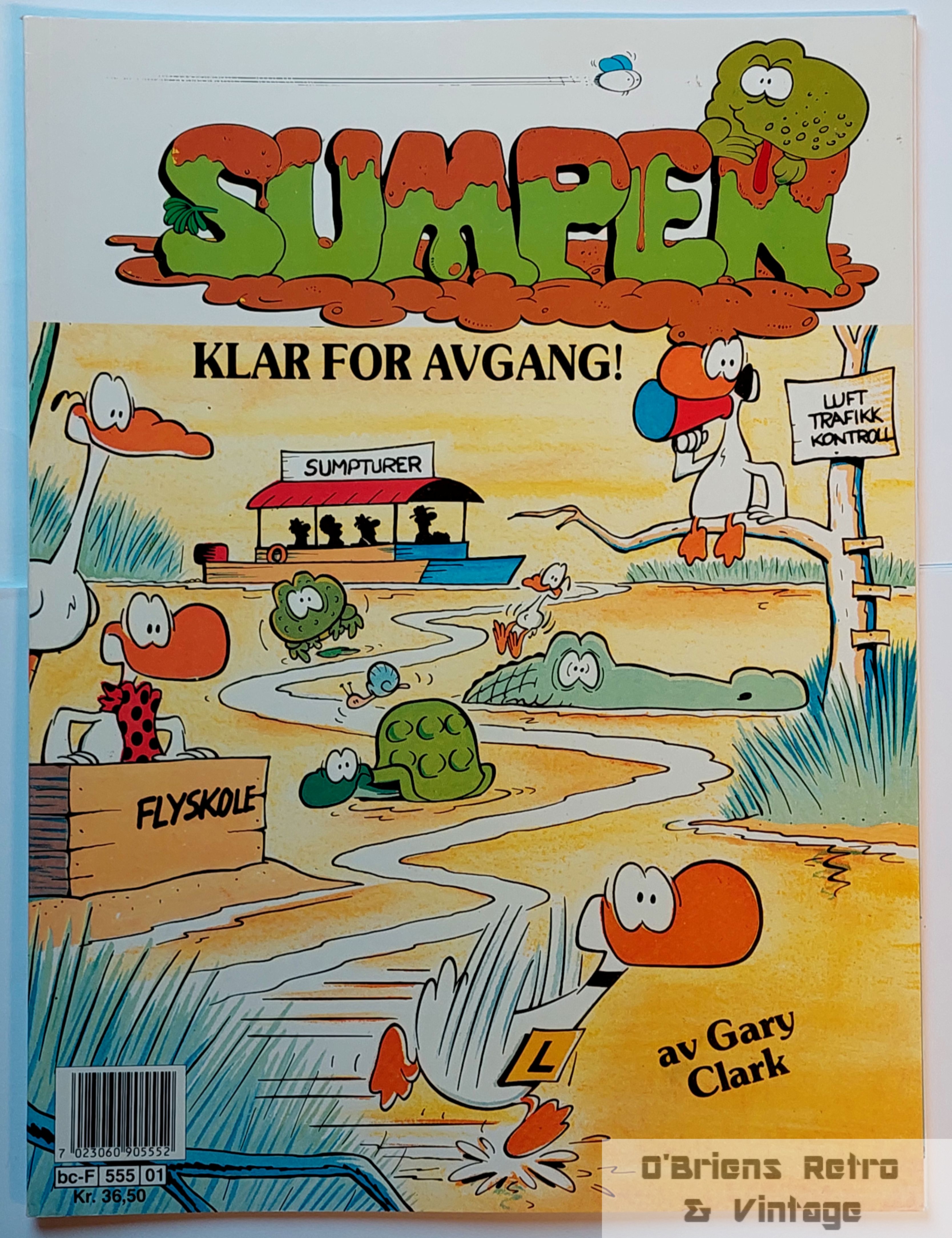 Sumpen - Klar for avgang! - Gary Clark - Semic - 1990