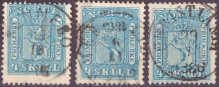 NK 8. PENT FULLSTEMPLA. (3 STK.)