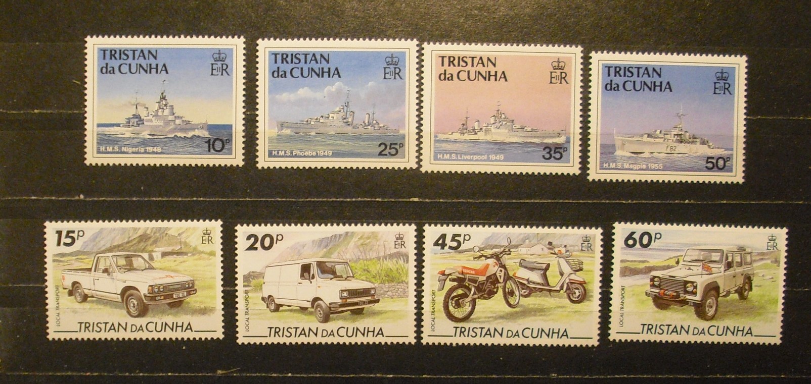 Tristan da Cunha - Postfrisk Lot