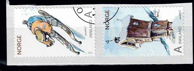 NK 1966-67. PENT STEMPLET (HVIT BAKPAPIR)