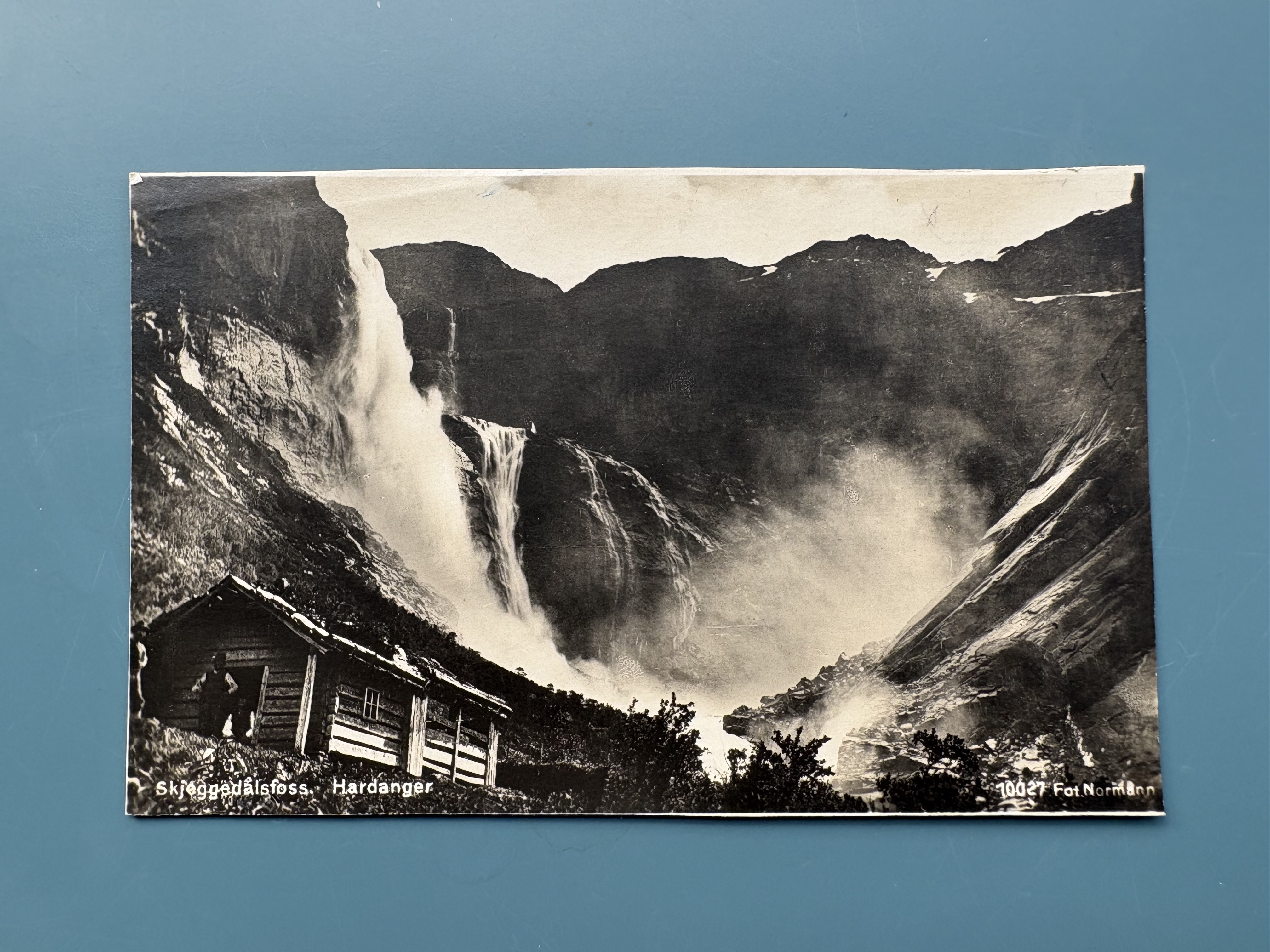 Skjeggedalsfoss, Hardanger - Odda 15-VII-36