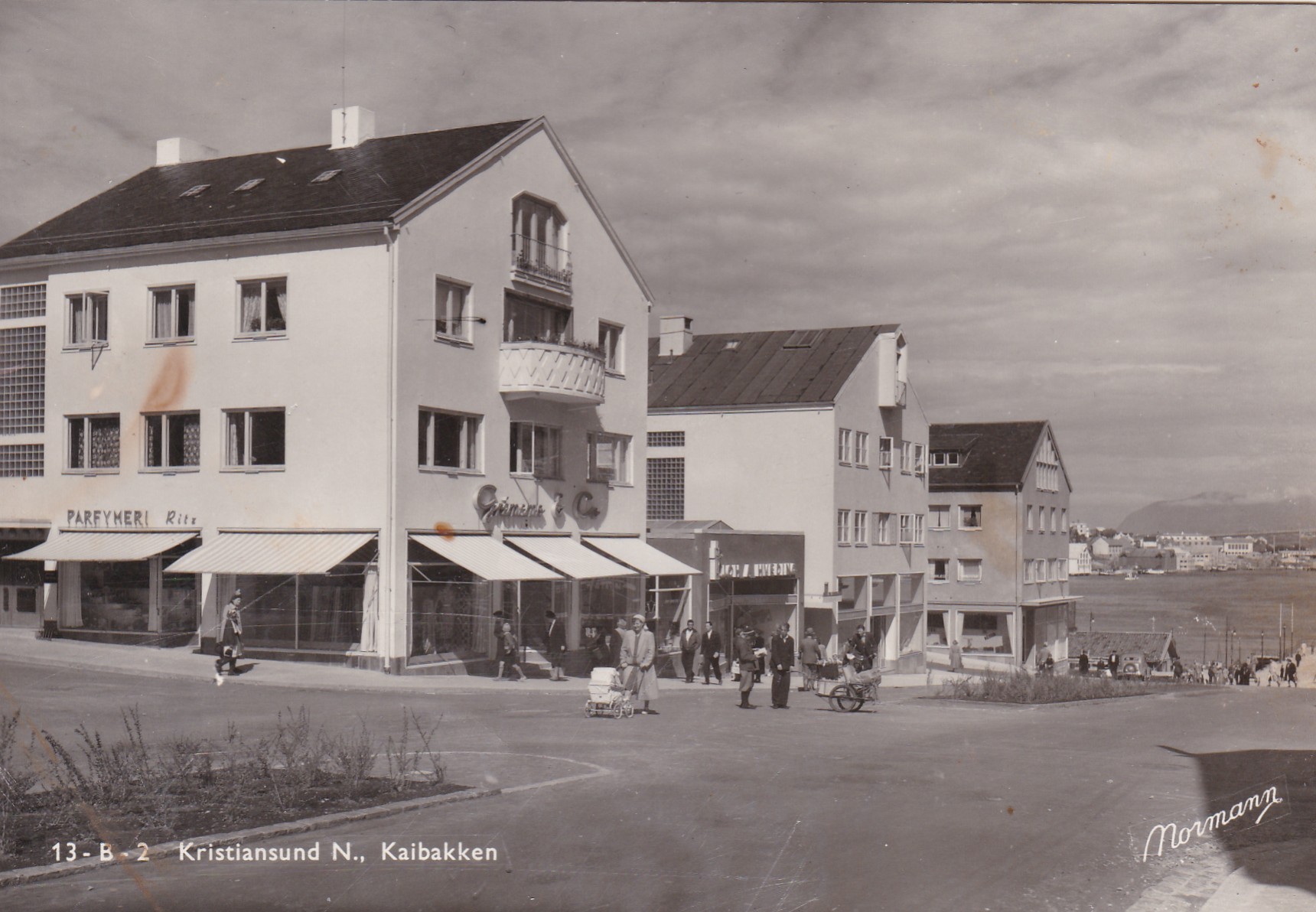 Kristiansund N. Kalbakken (Normann 13-B-2) stp KRISTIANSUND