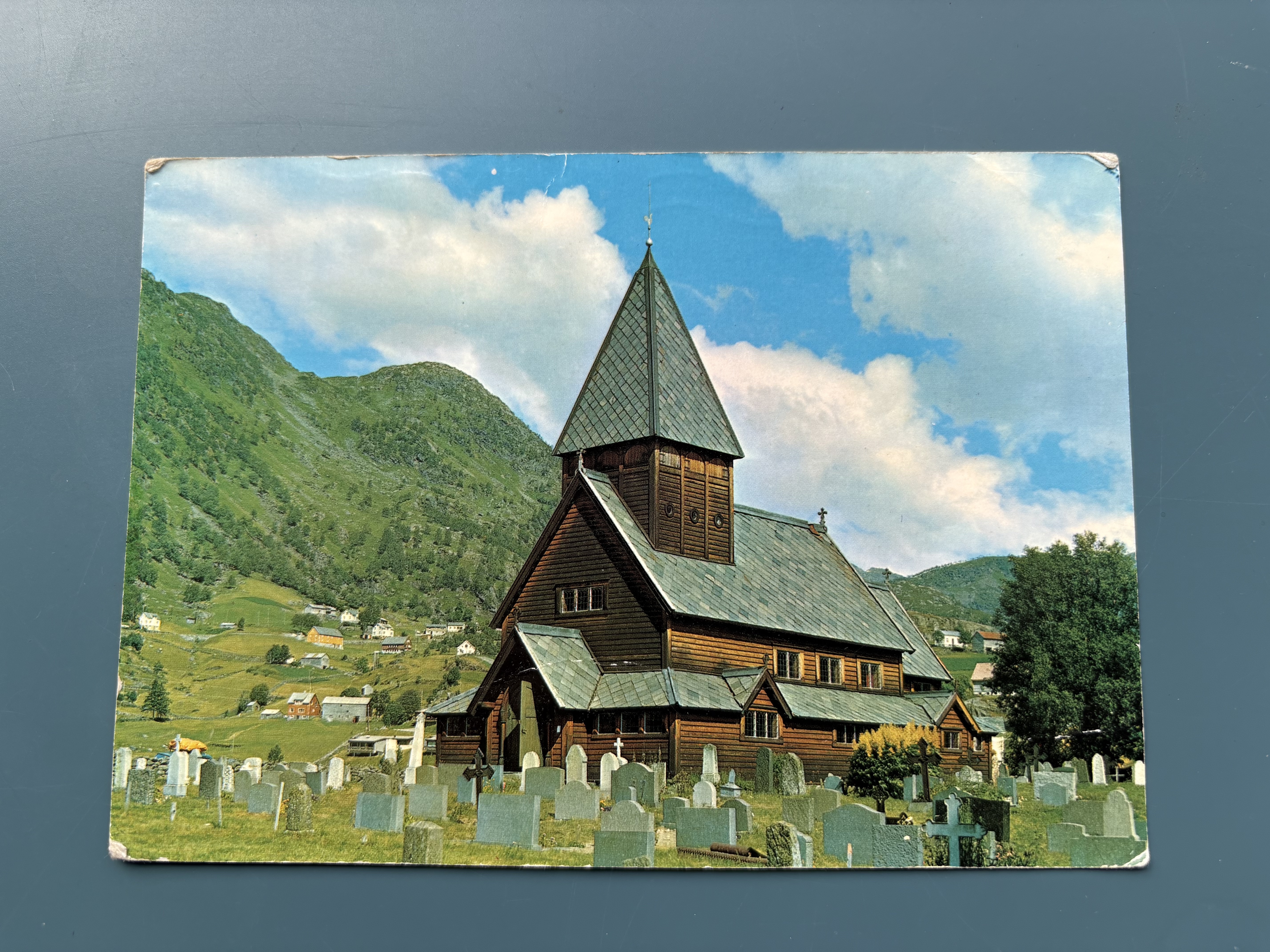 Røldal kirke - Bø i Telemark 28-6-71