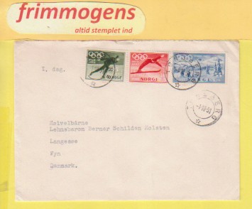 OL vinterleker,  Norge FDC NK 407-09 (48935)