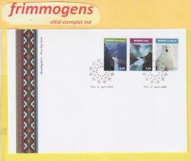 Turistmerker,  Norge FDC NK 1566-68 (48937)