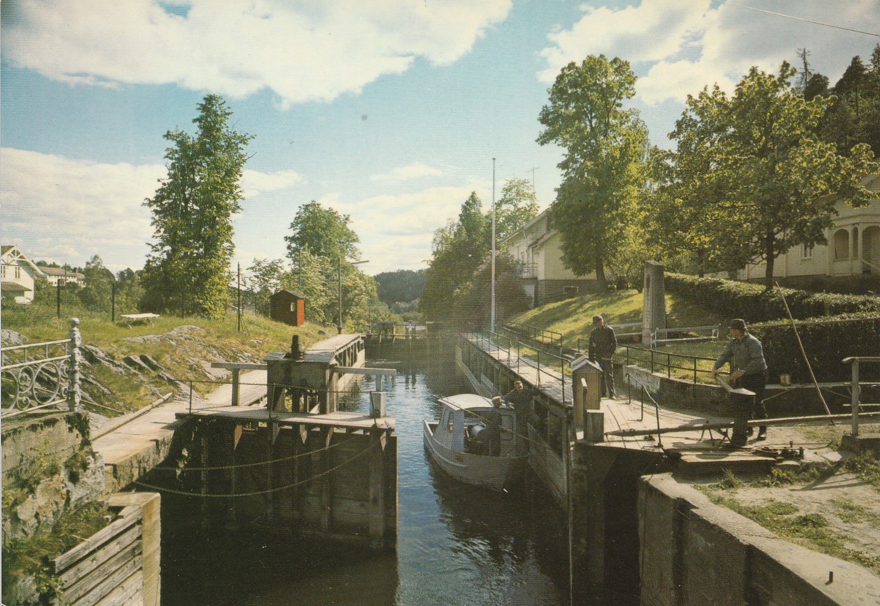 Ørje sluser . Normann B-9-3