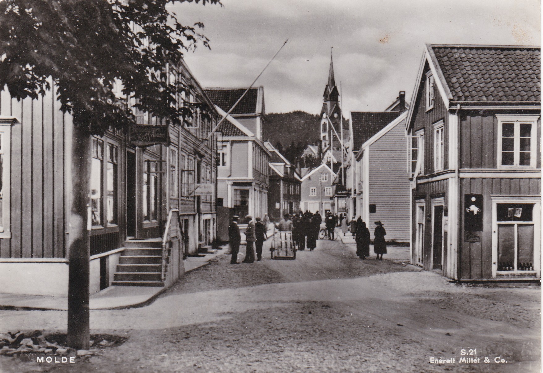 Molde. Gatemotiv ( Mittet & Co S.21)