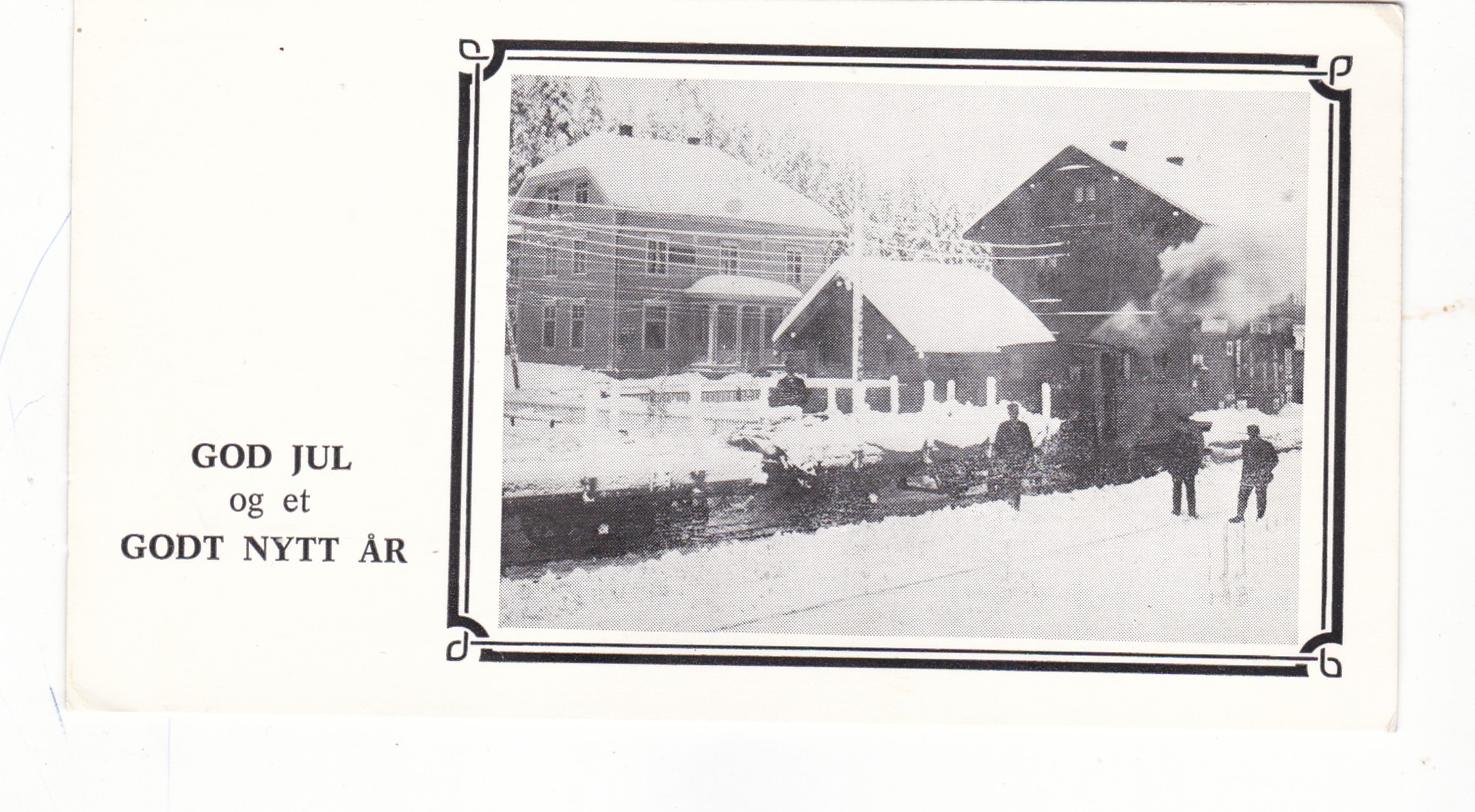 Tog på Vittingfoss stasjon ( Kort nr 38, Jakobsen)