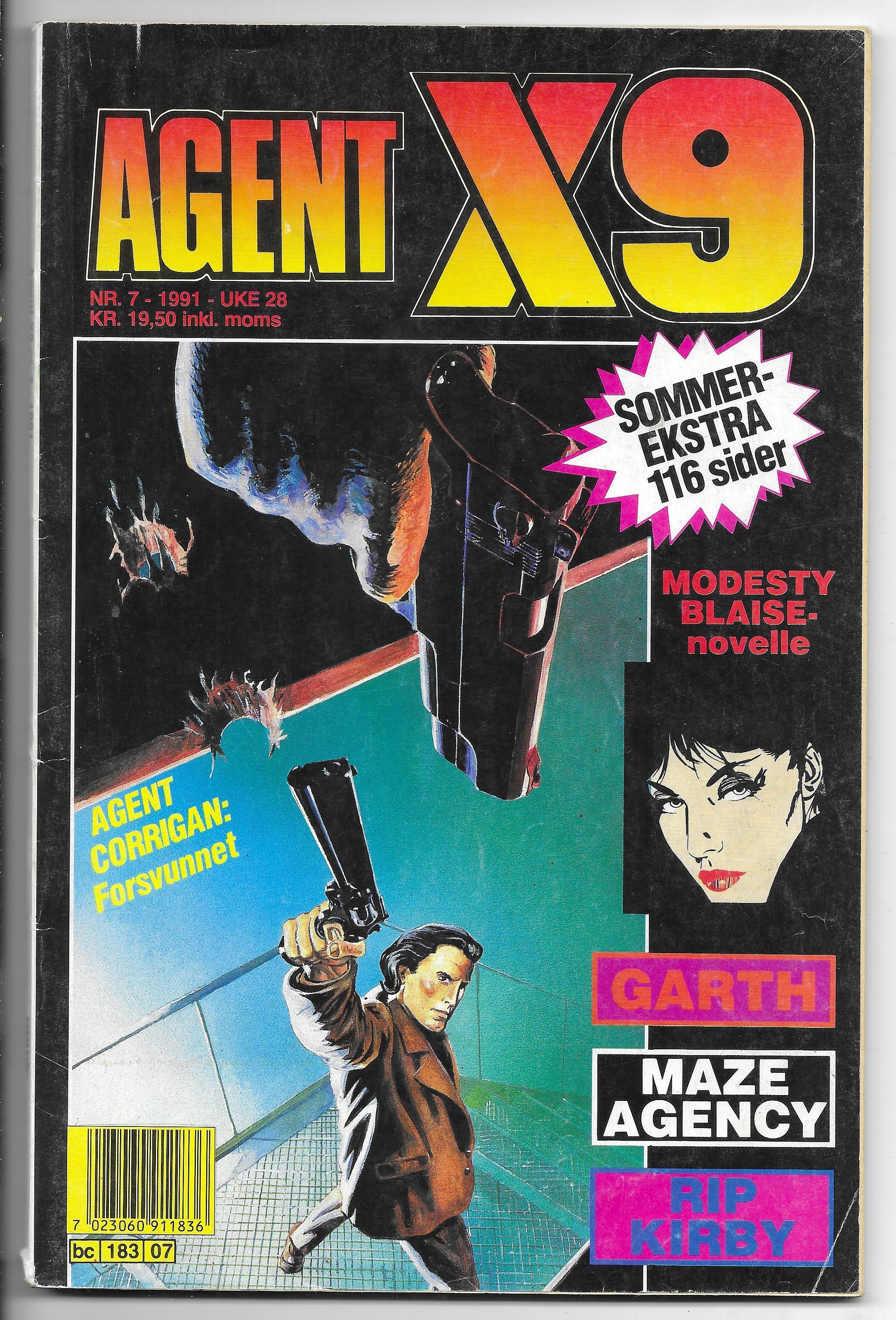 AGENT  X9  Nr.7  1991  FN-