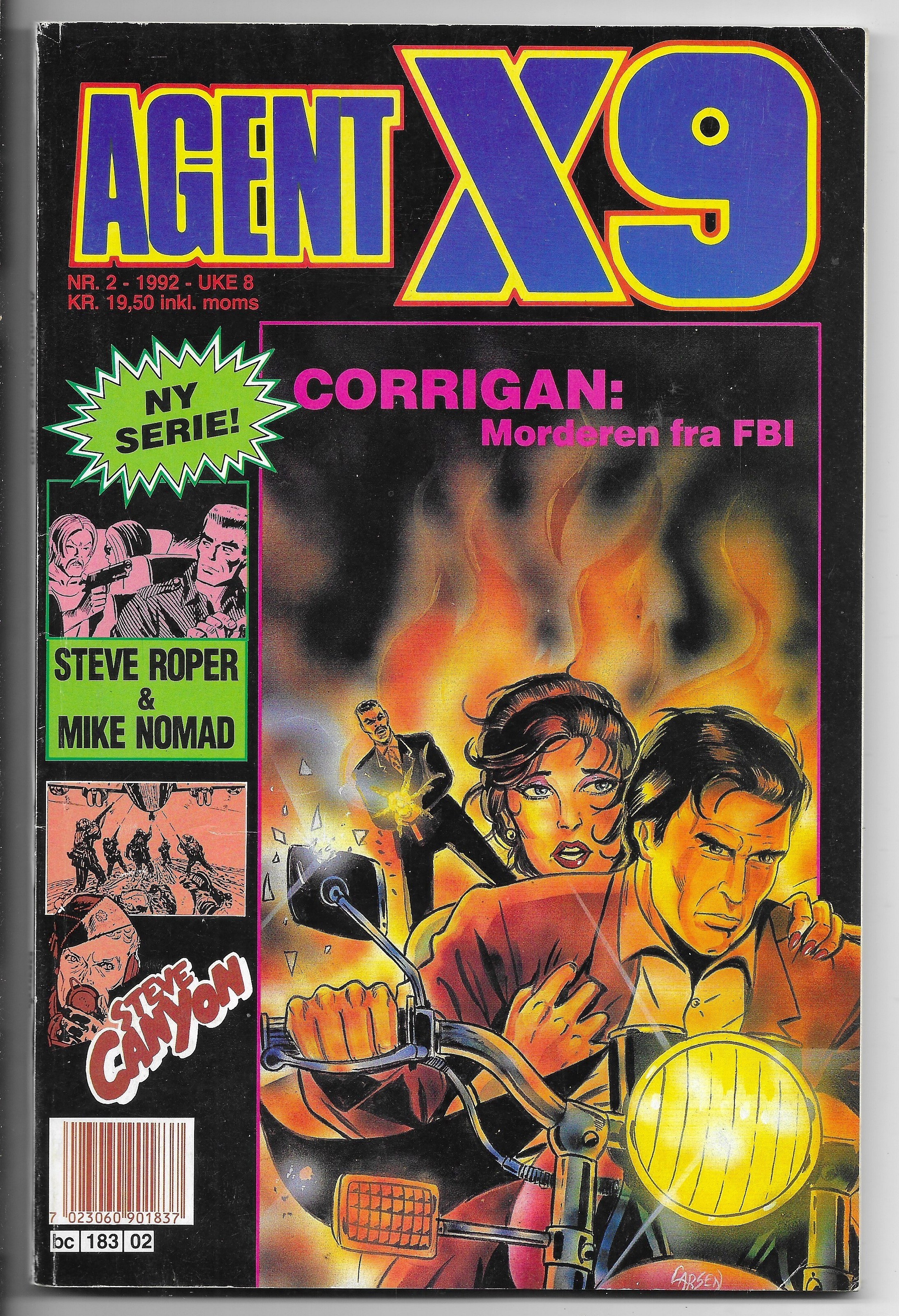 AGENT  X9  Nr.2  1992  FN