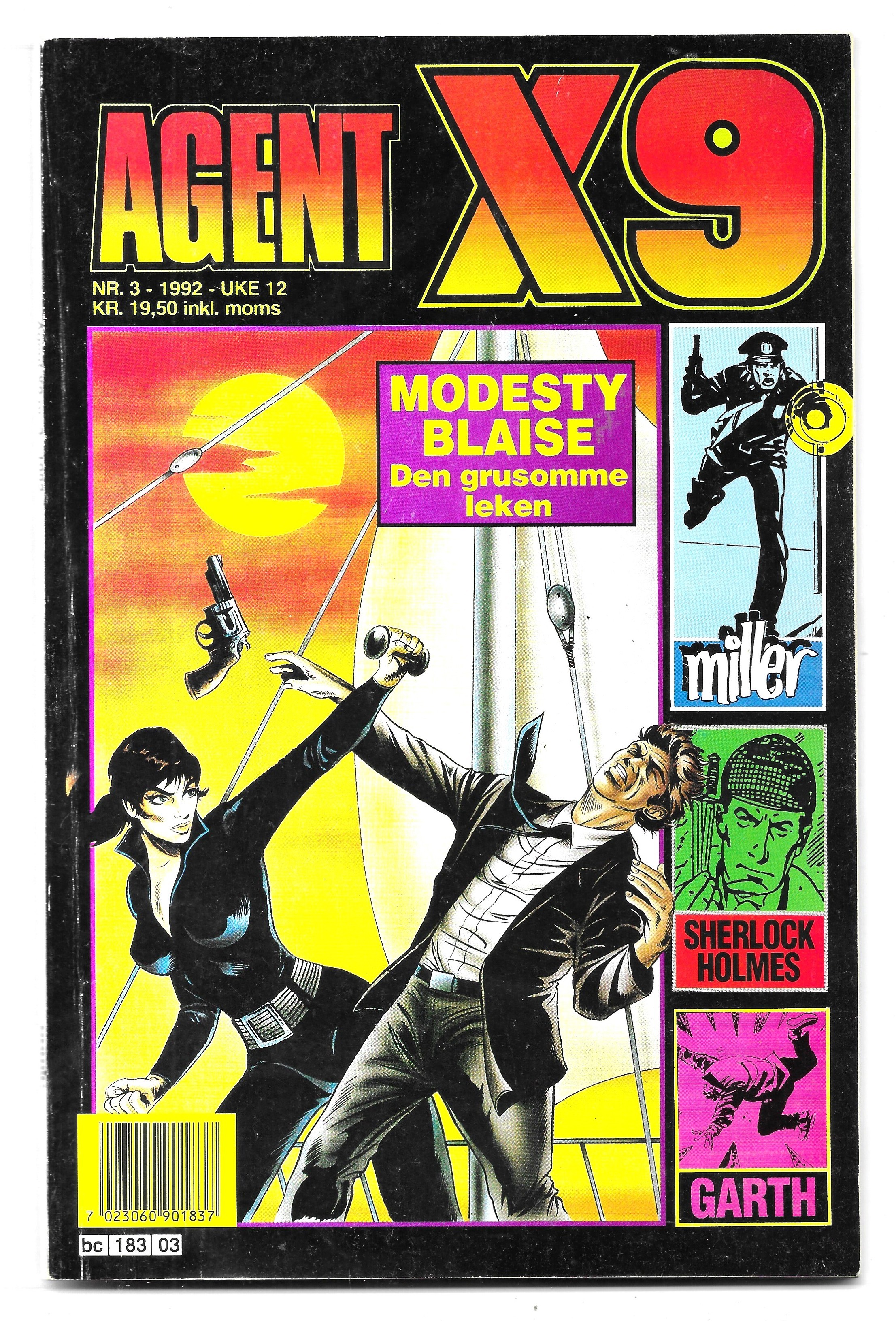 AGENT  X9  Nr.3  1992  FN