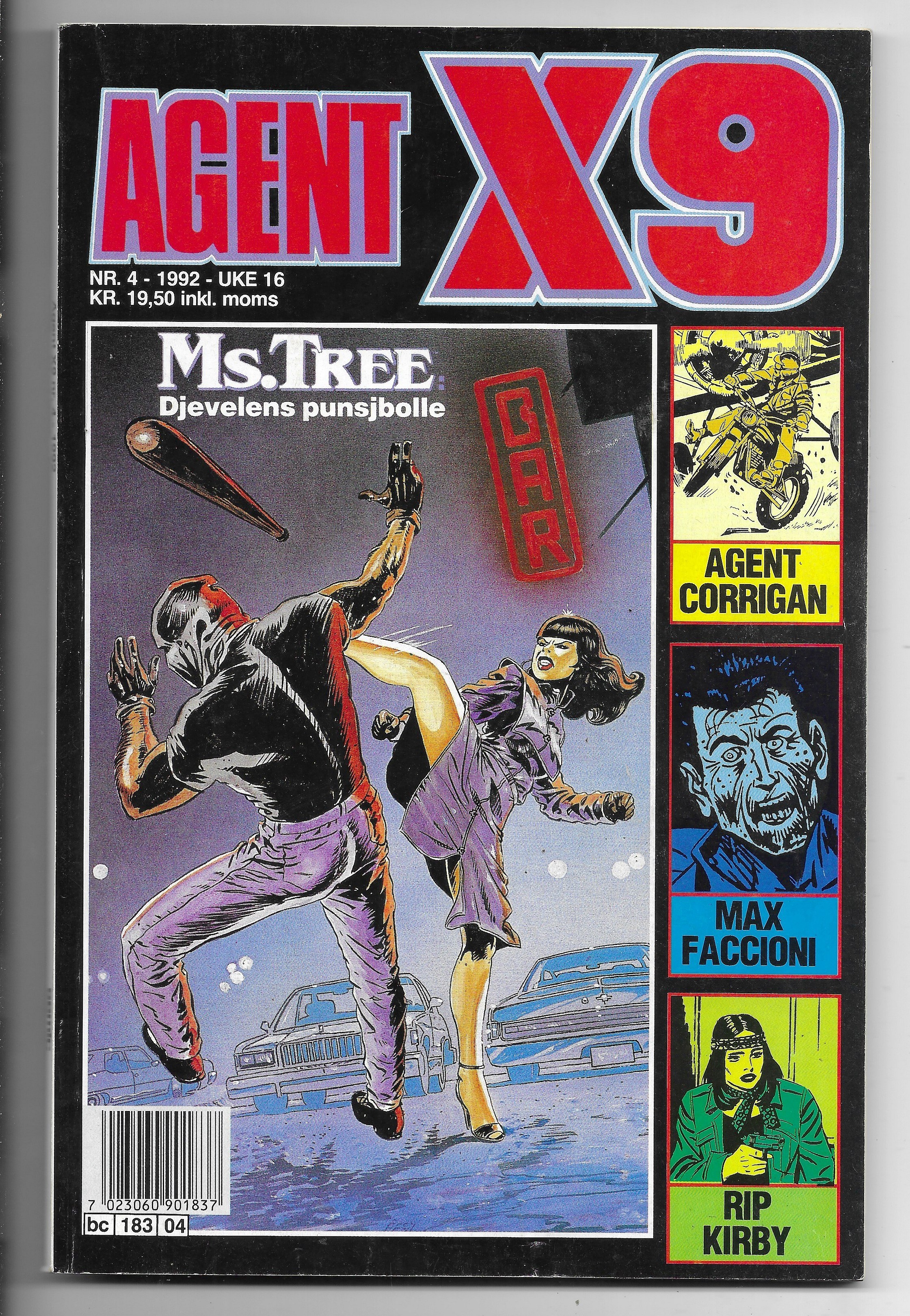 AGENT  X9  Nr.4  1992  FN