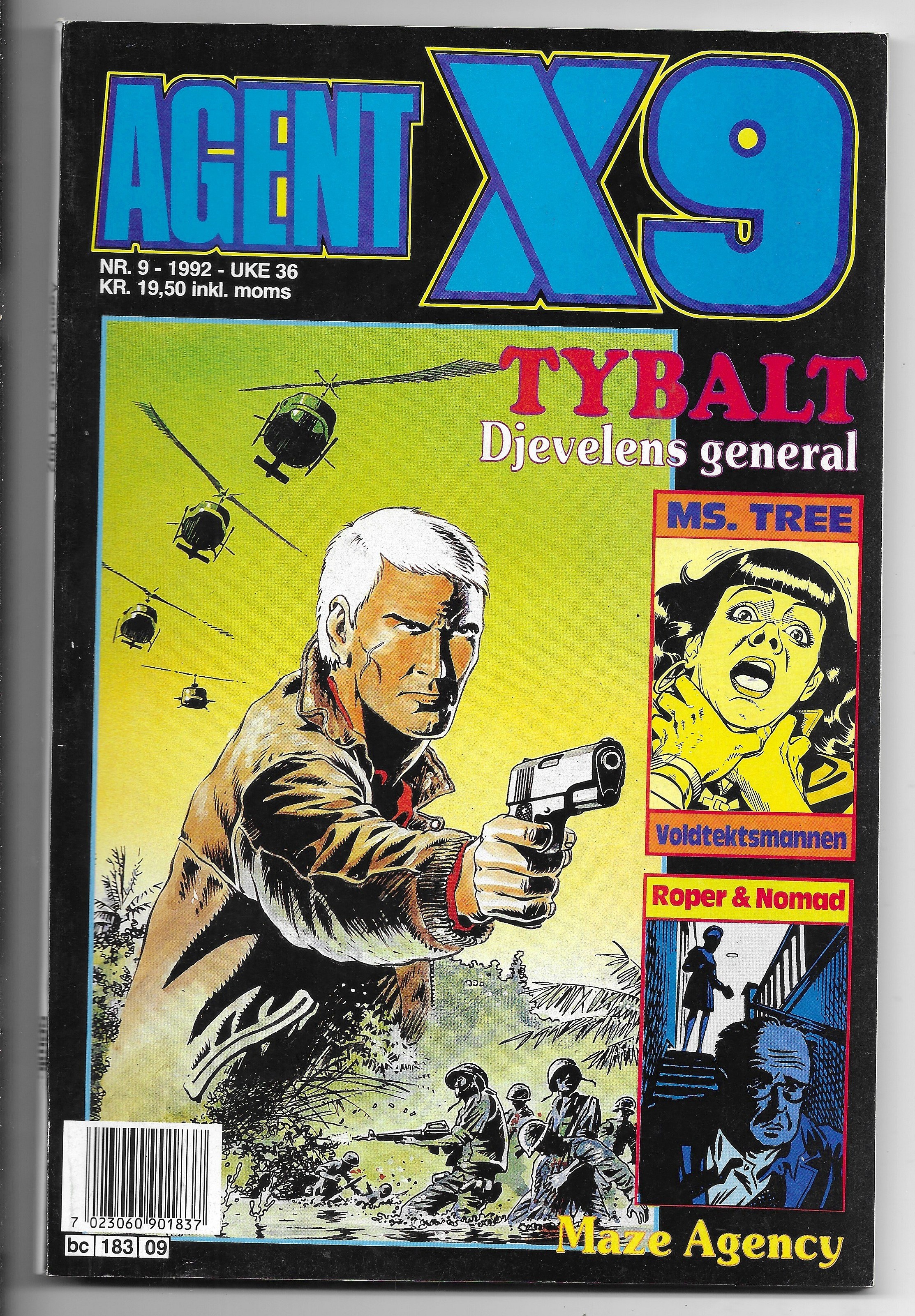 AGENT  X9  Nr.9  1992  FN