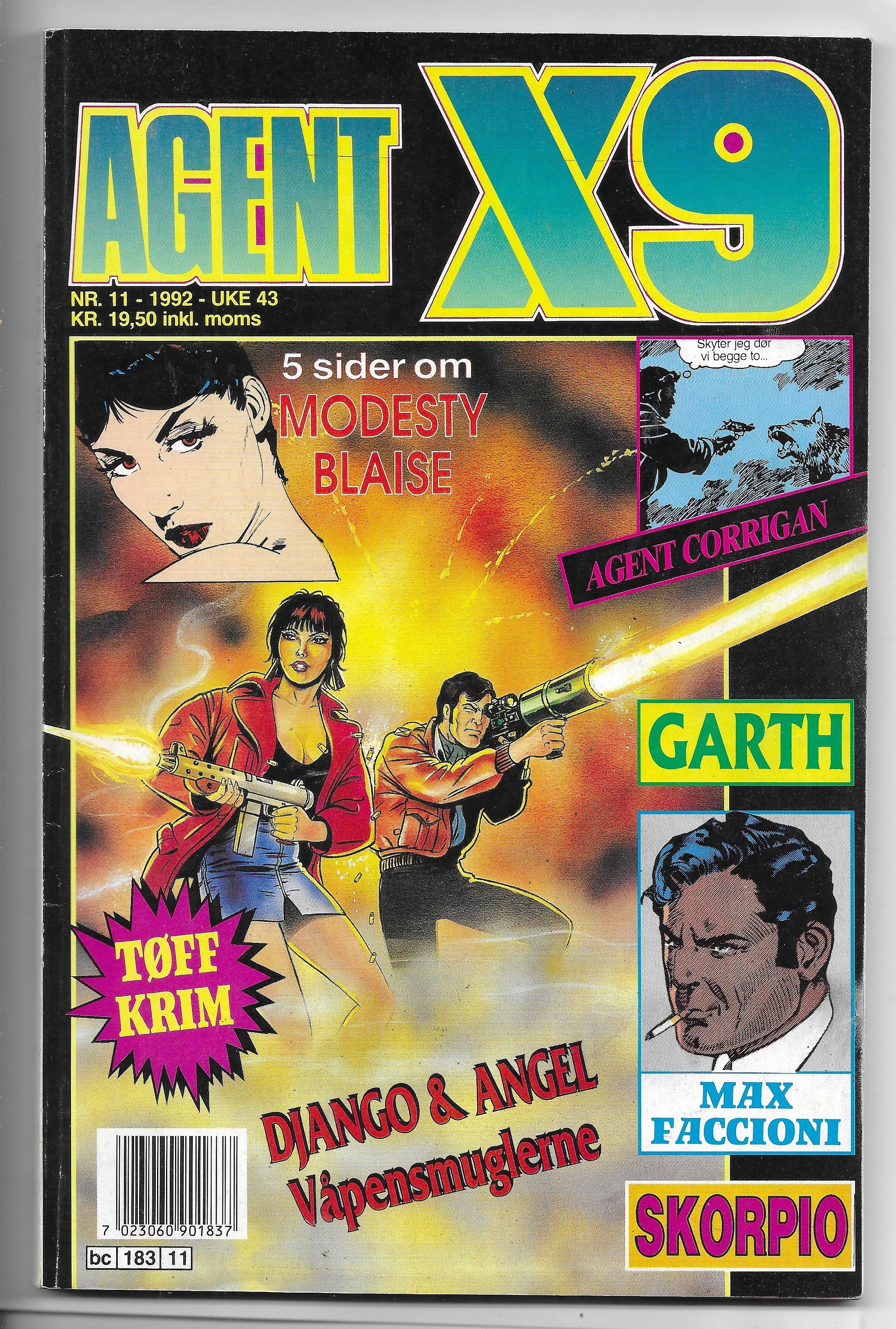 AGENT  X9  Nr.11  1992  FN