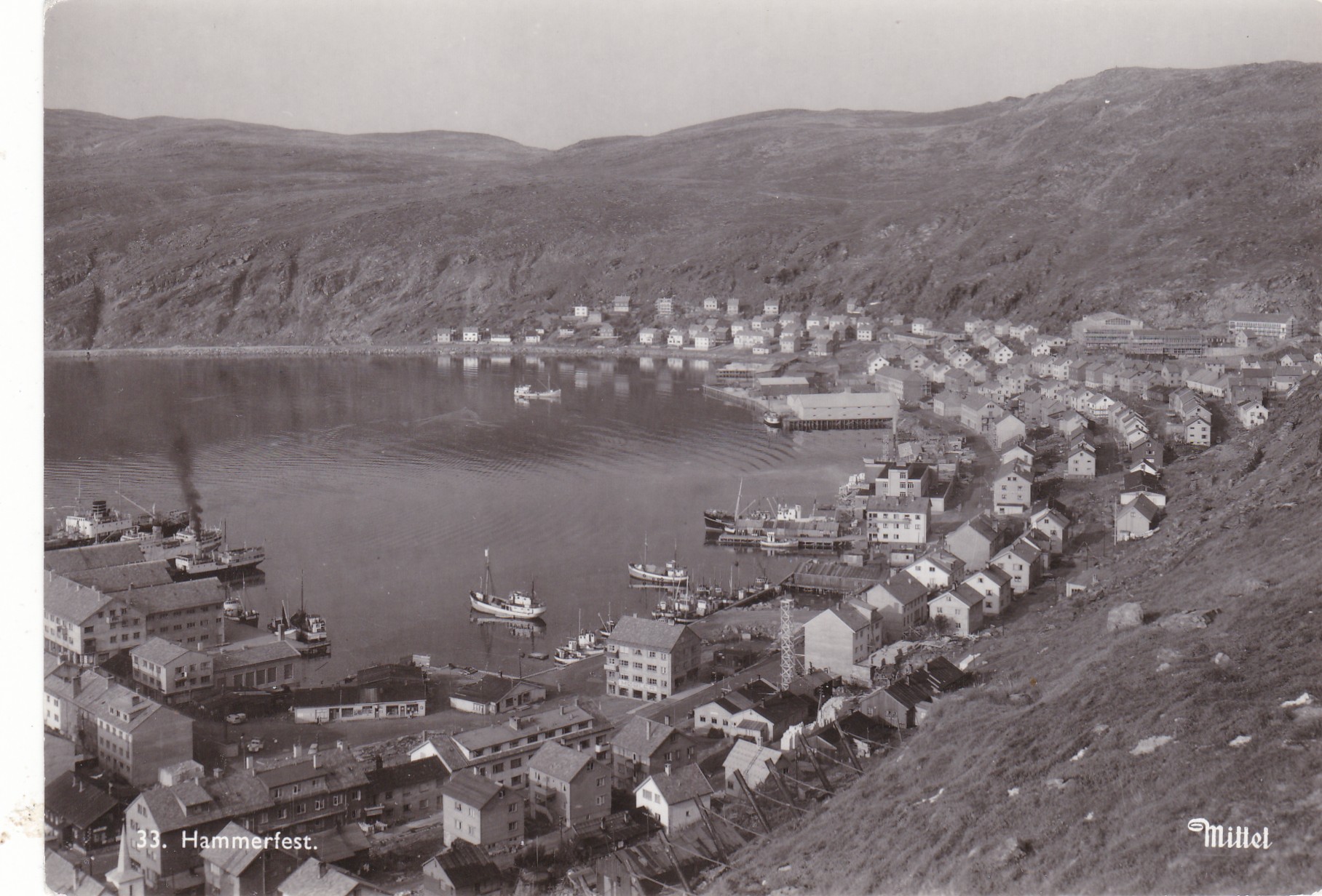 Hammerfest ( Mittet 33) se stempel