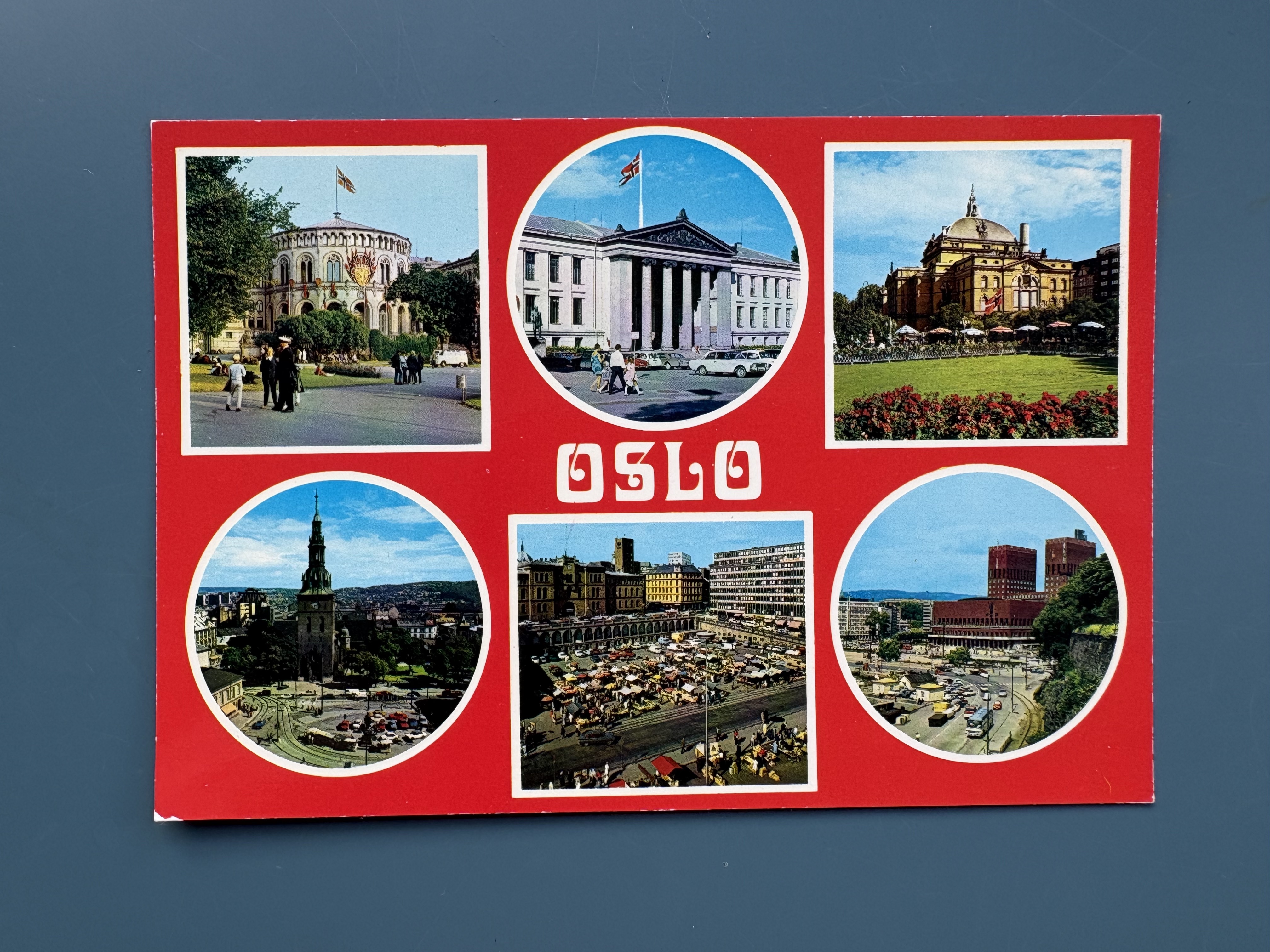 OSLO - forskjellige bilder - ubrukt