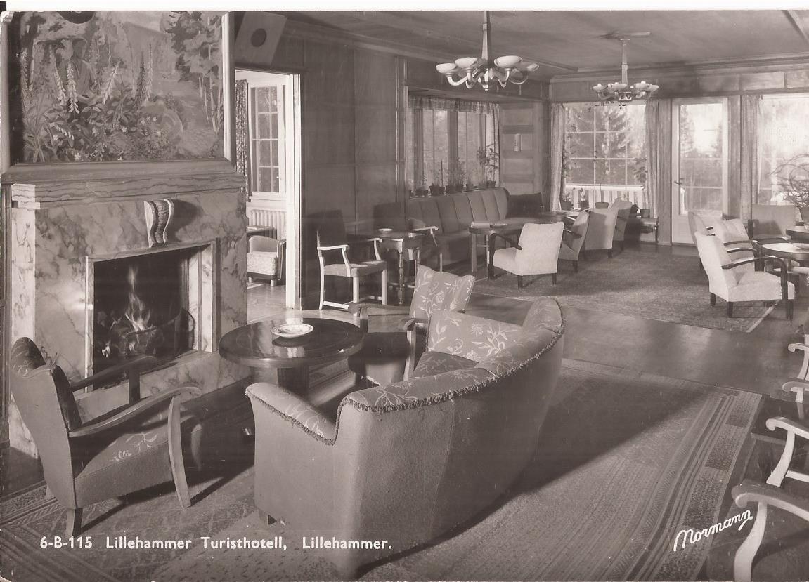 Postkort - Lillehammer turisthotell -