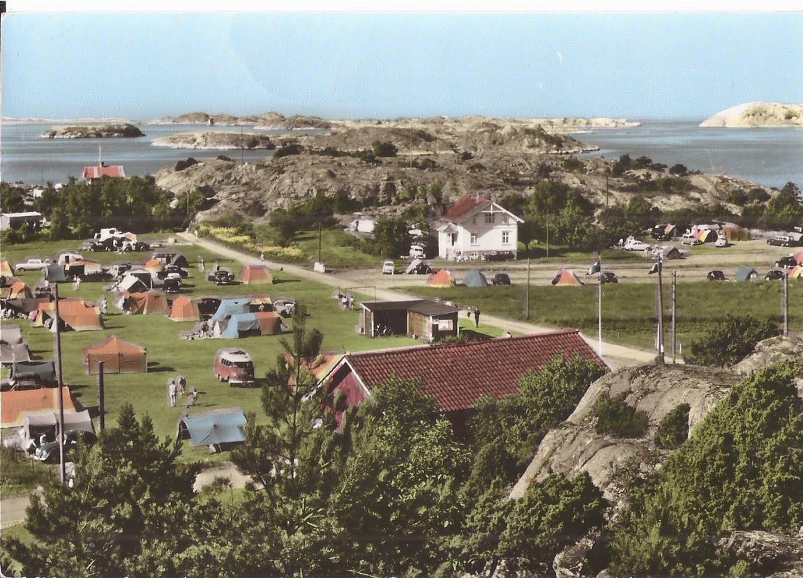 Postkort - Løkholmen camping  Sverige