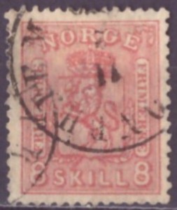 NK 15b. PENT RUNDSTEMPLA m/bue.   (400,-)