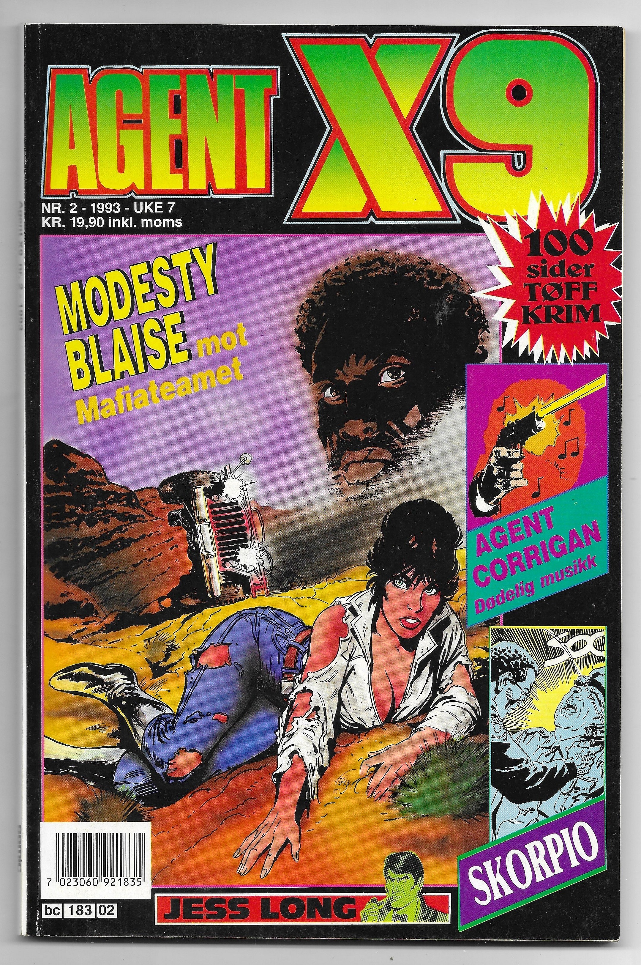 AGENT  X9  Nr.2  1993  FN