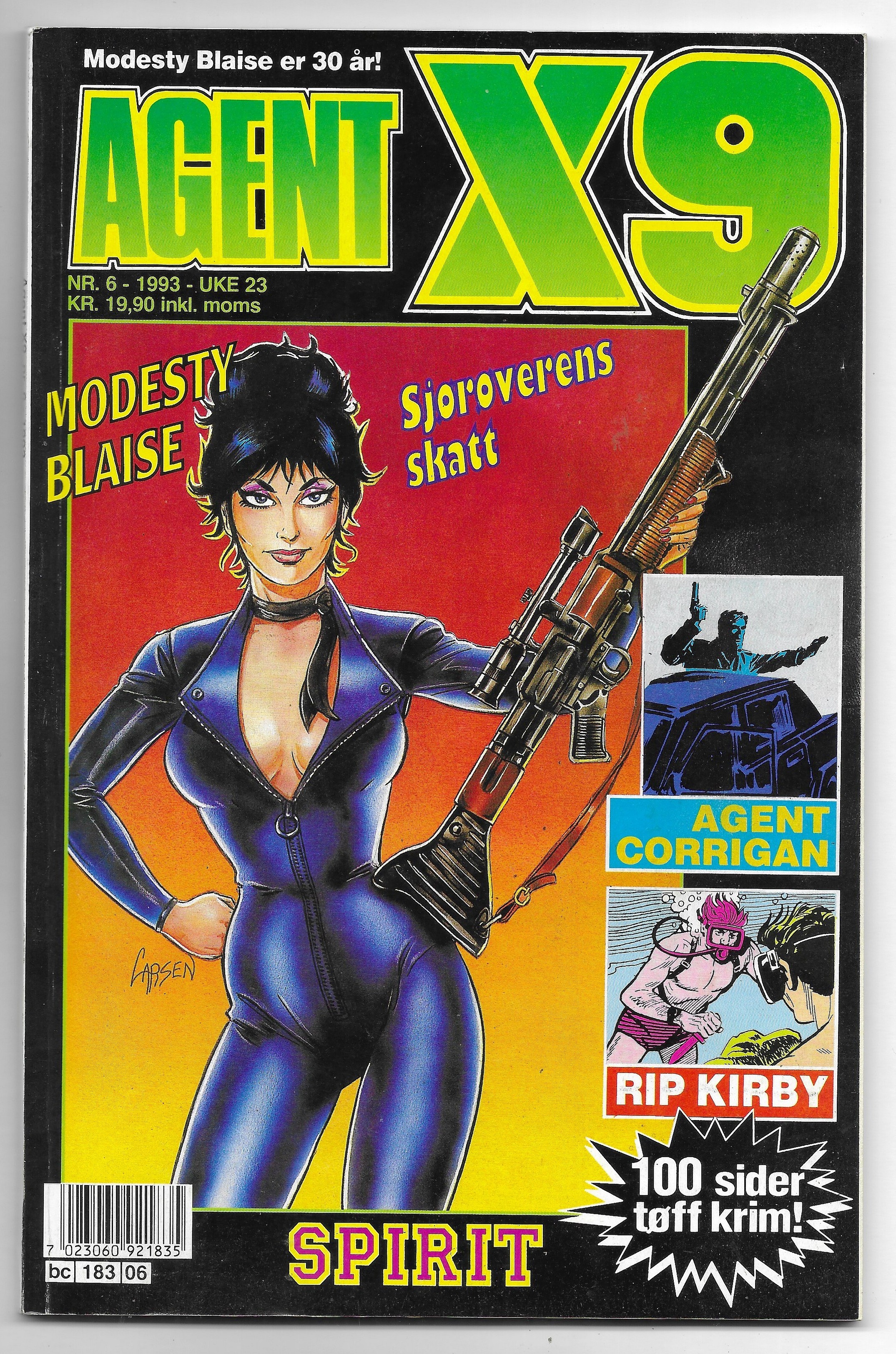 AGENT  X9  Nr.6  1993  FN