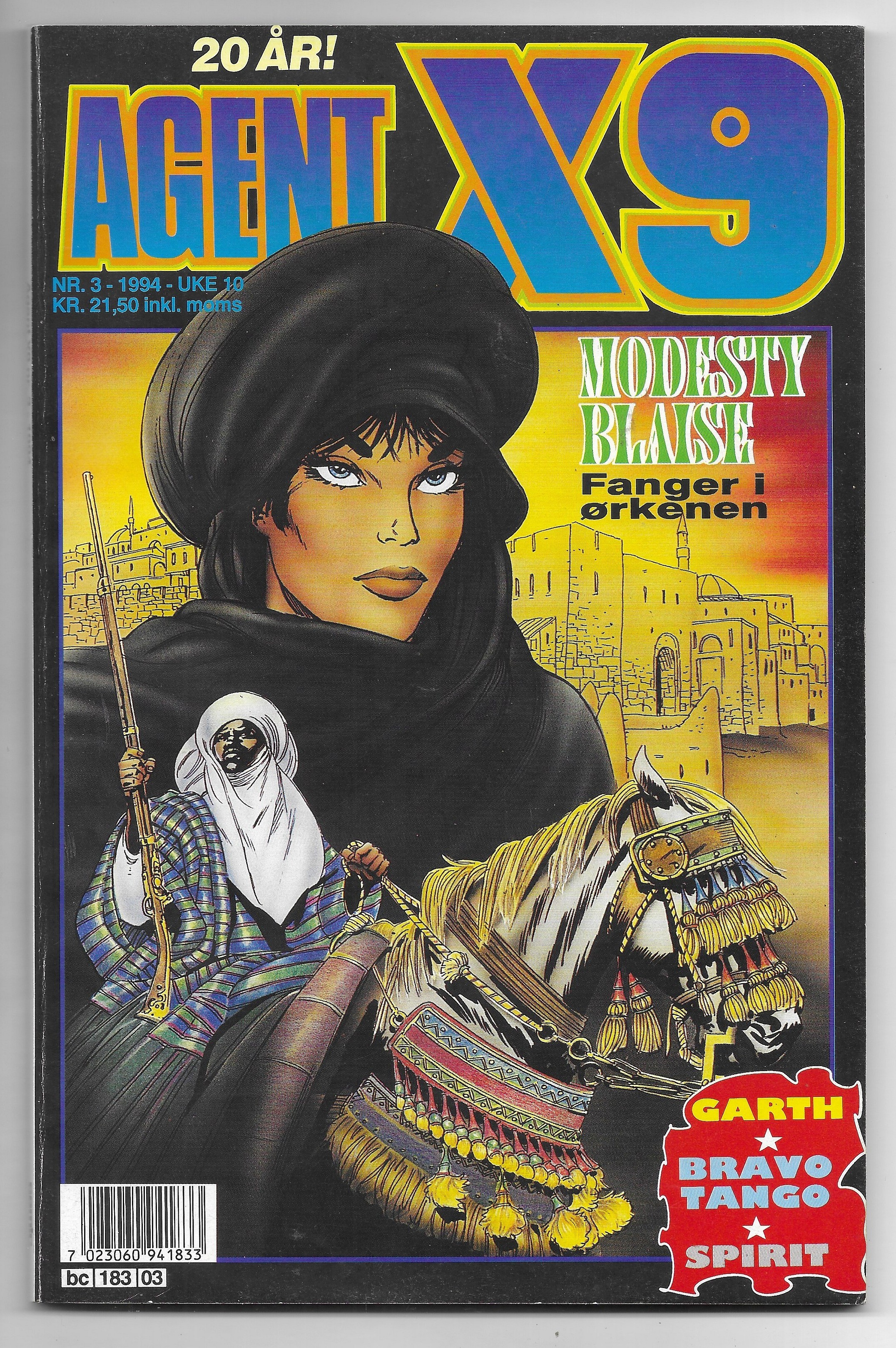 AGENT  X9  Nr.3  1994  VF