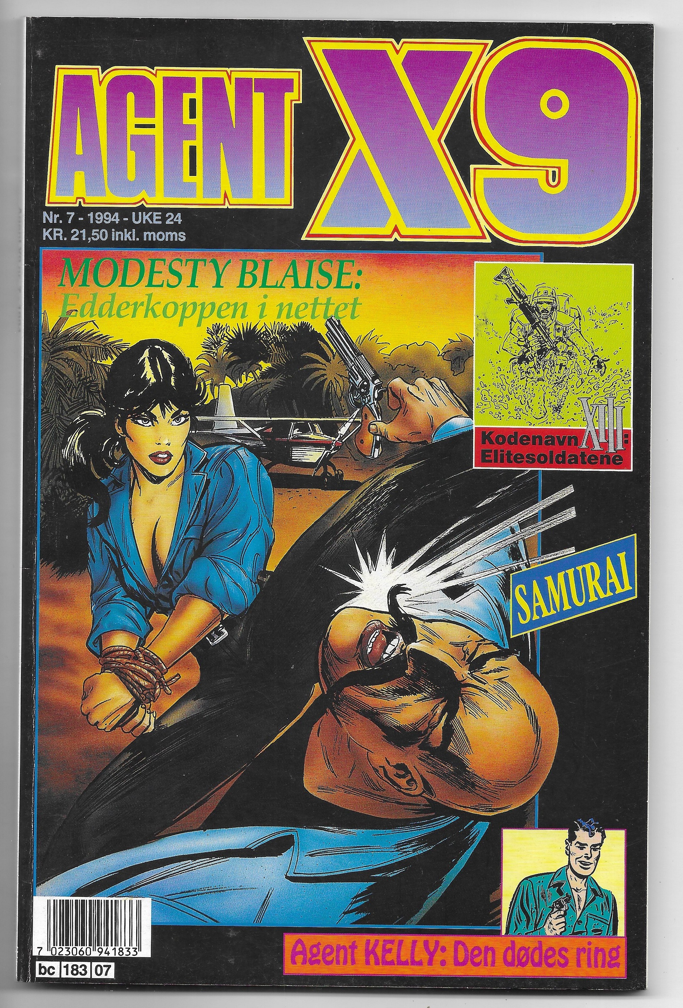 AGENT  X9  Nr.7  1994  VF
