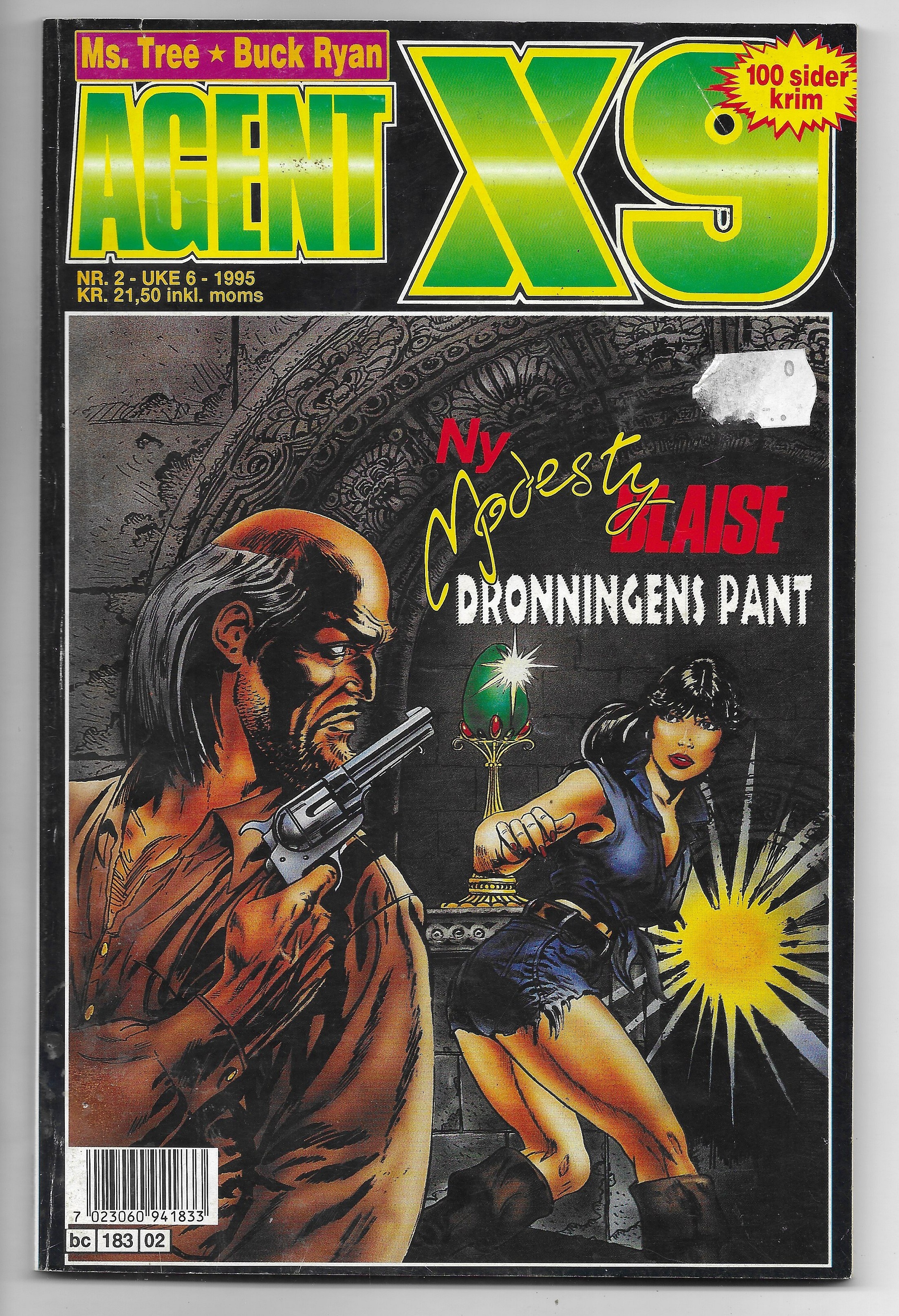 AGENT  X9  Nr.2  1995  VF