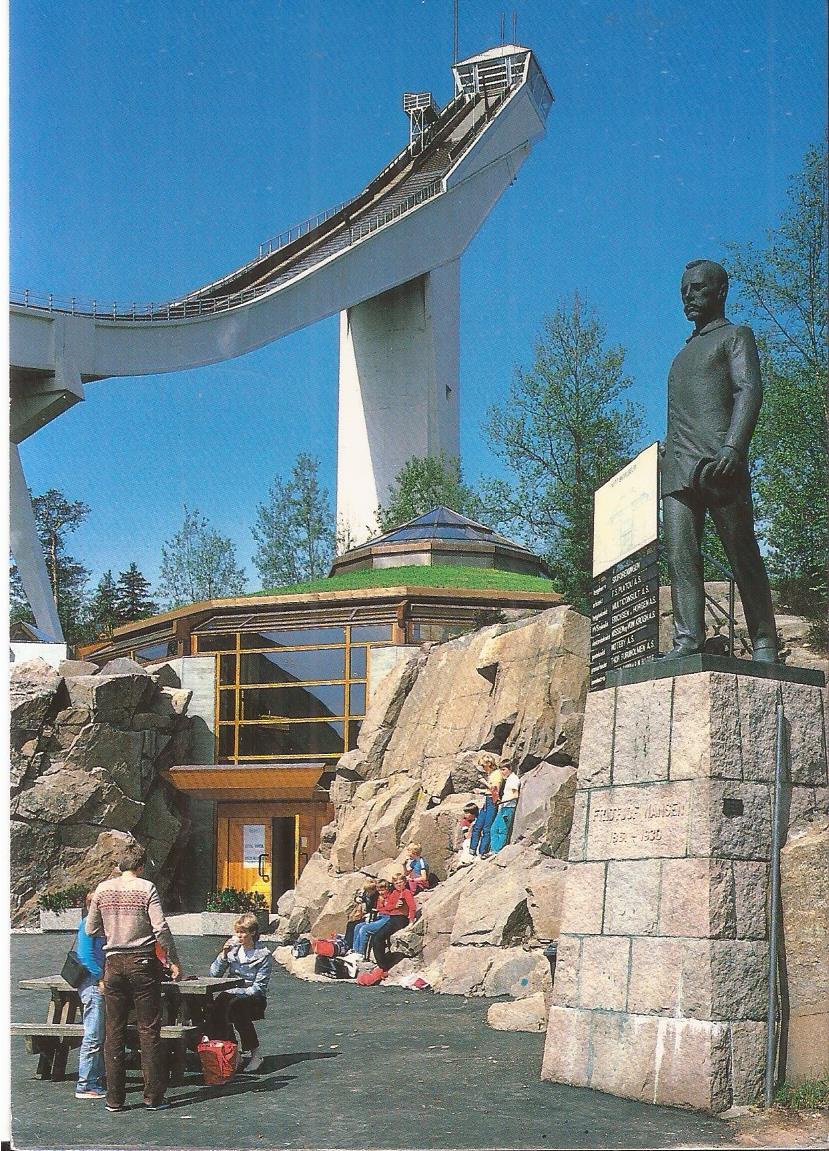 Postkort Oslo , Holmenkollen