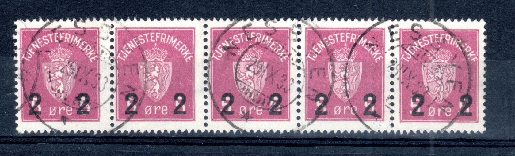 NESBYEN på femstripe T.8 (BU)