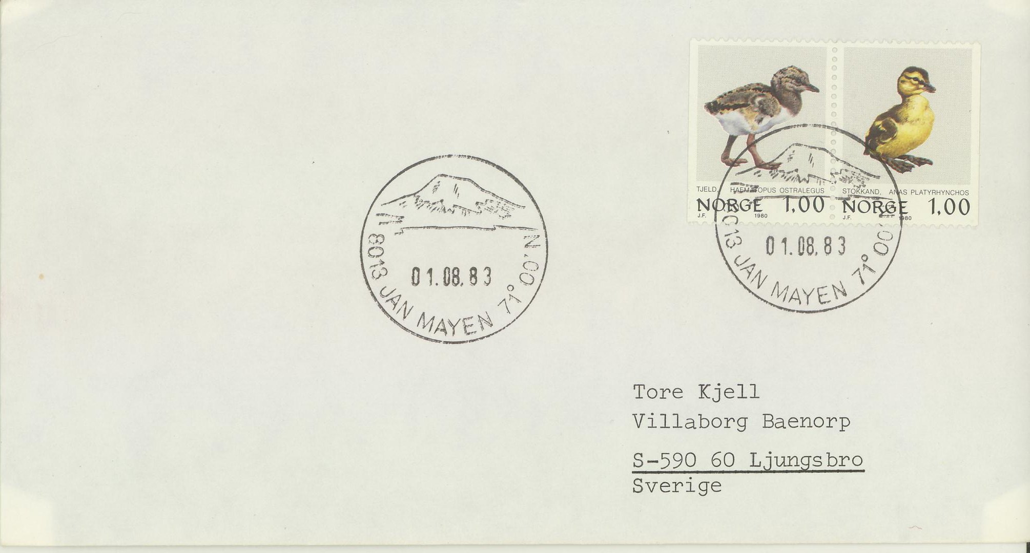 POLAR. Kapp Wijk / Svalbard / 78*34' - 15*14', poststemplet LONGYEARBYEN / 9170 / 7 2 84